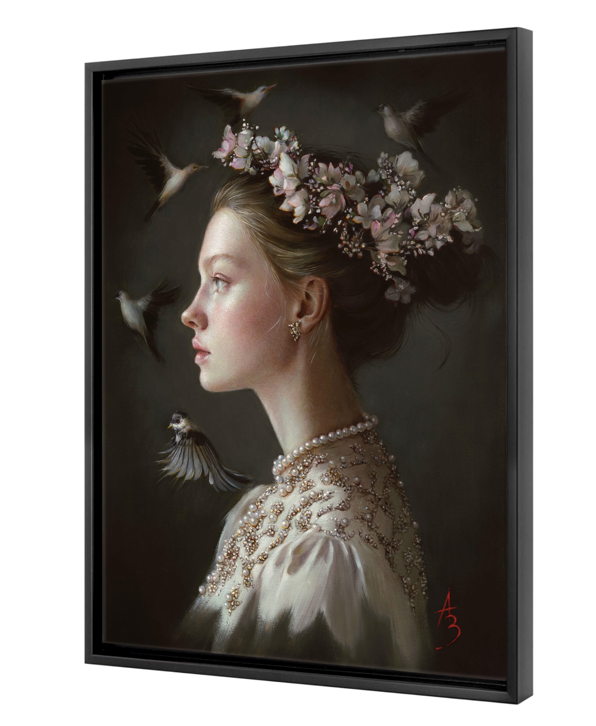 Whispers Beneath the Blossom Crown