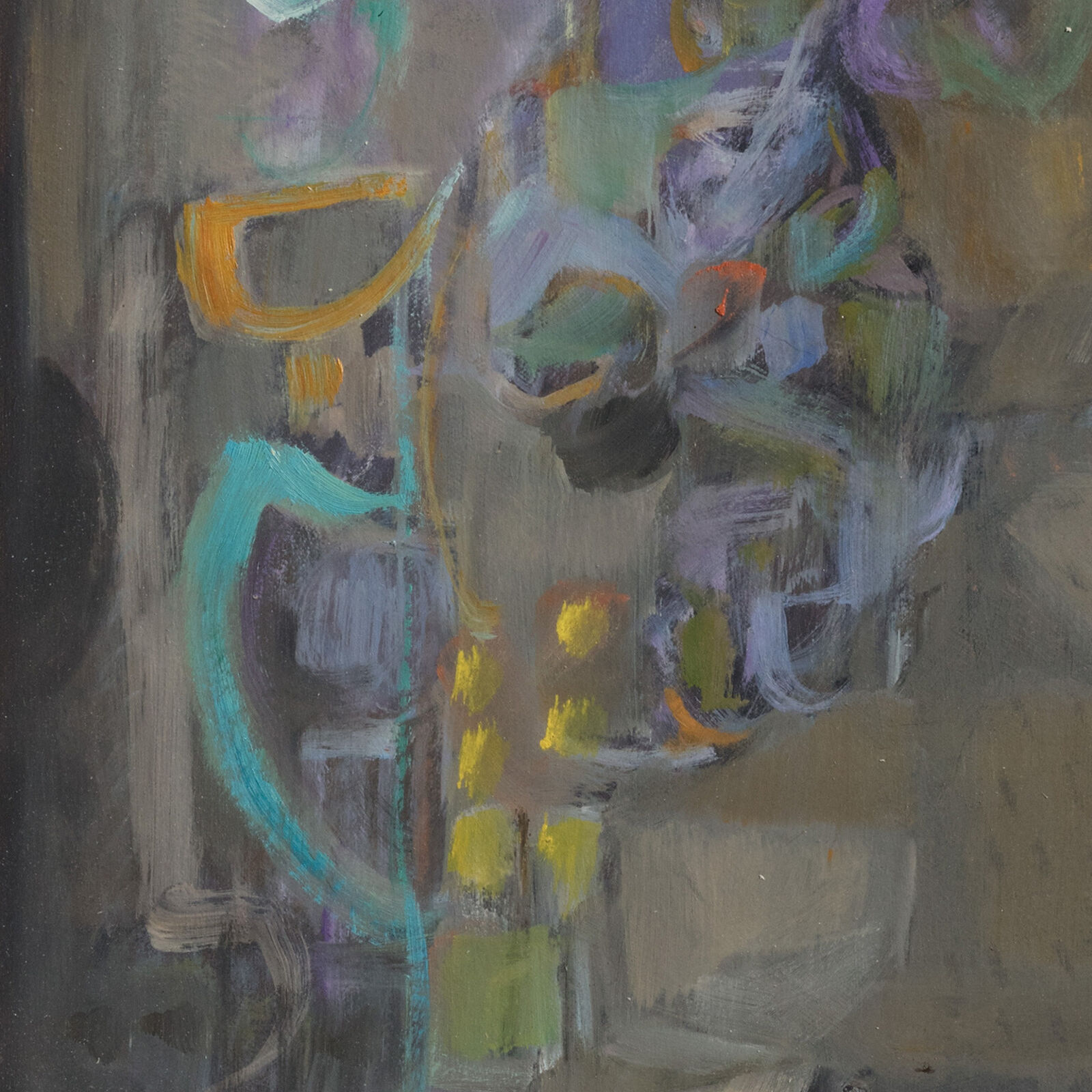 Artwork by Alfredo Aya, Florero Nocturno, Made of Oil on Canvas 