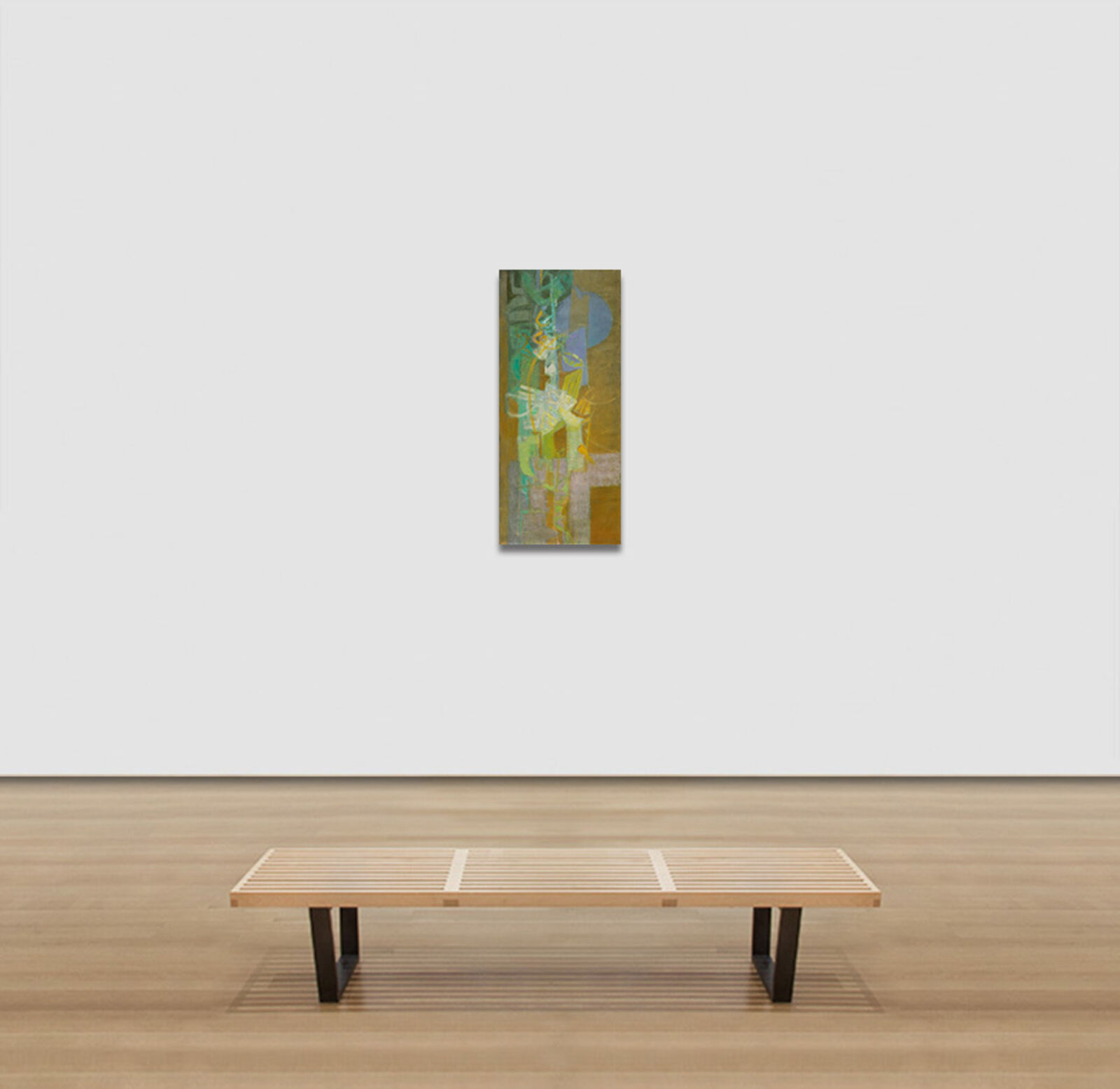 Artwork by Alfredo Aya, Nocturno 1, Made of Oil on Canvas 