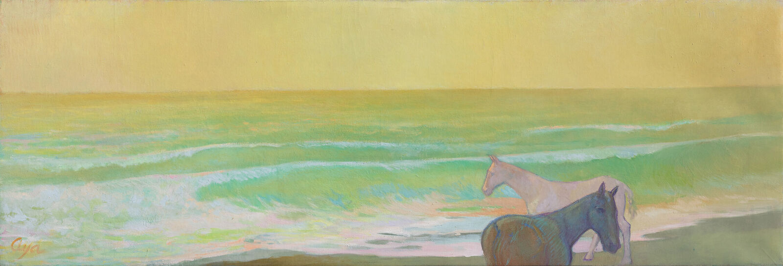 Paseo por la Playa by Alfredo Aya, 2021