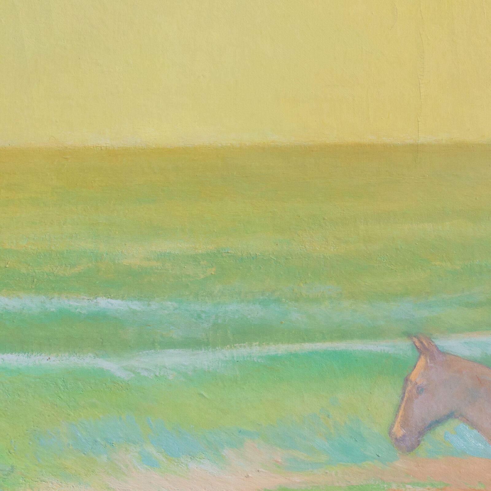 Artwork by Alfredo Aya, Paseo por la Playa, Made of Oil on Canvas 