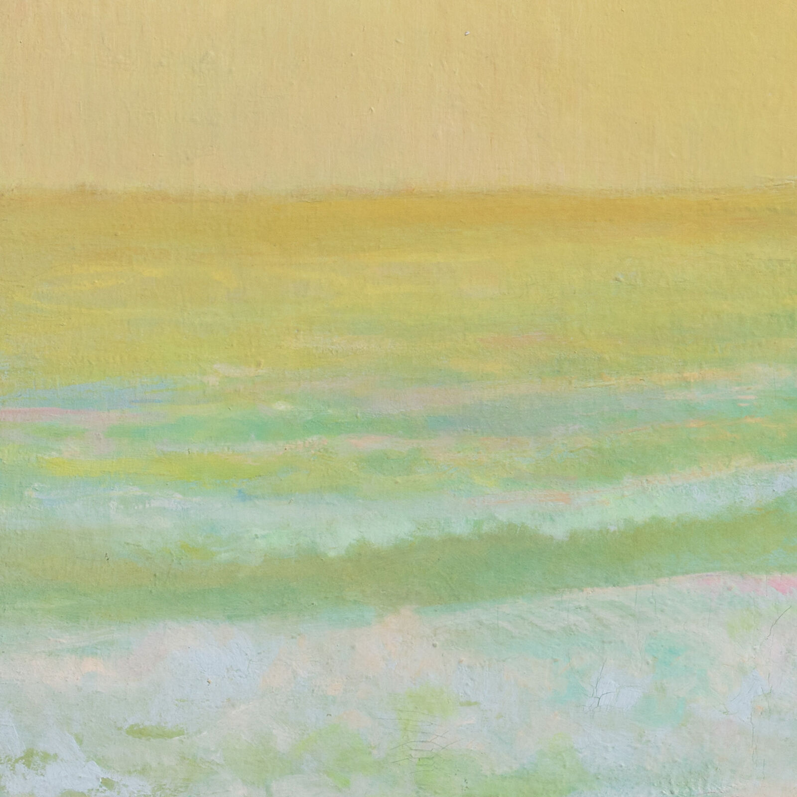 Artwork by Alfredo Aya, Paseo por la Playa, Made of Oil on Canvas 