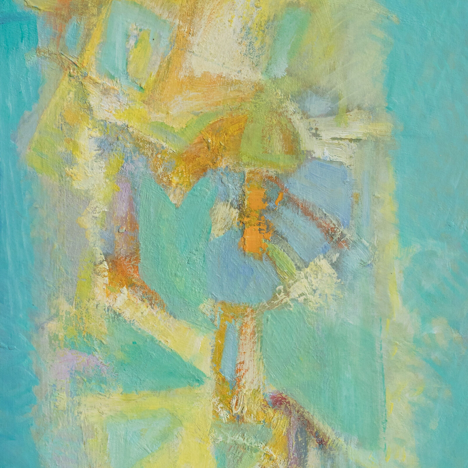 Artwork by Alfredo Aya, Vitrales al Alba, Made of Oil on Canvas 