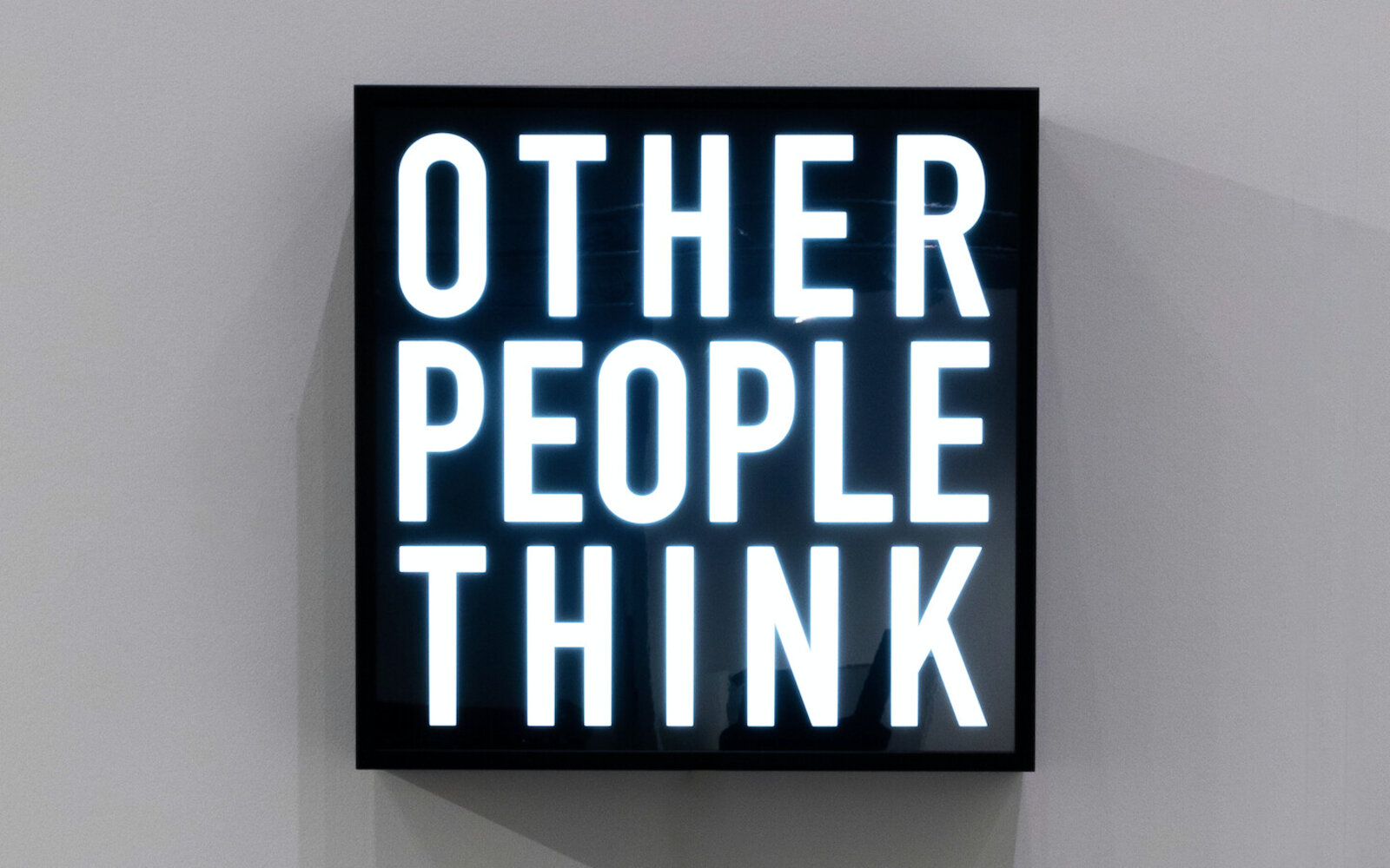 Other People Think by Alfredo Jaar, 2012
