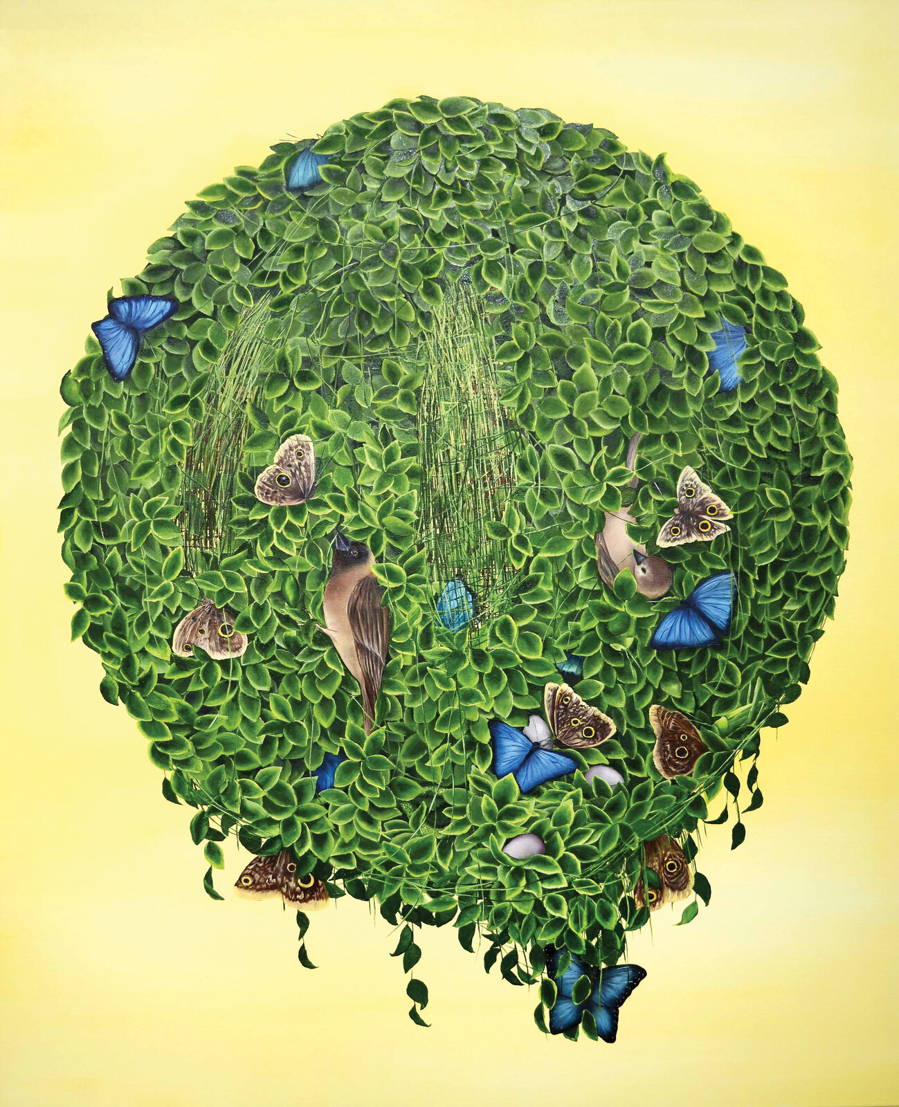 String Theory (Gold) by Allison Green, 2014