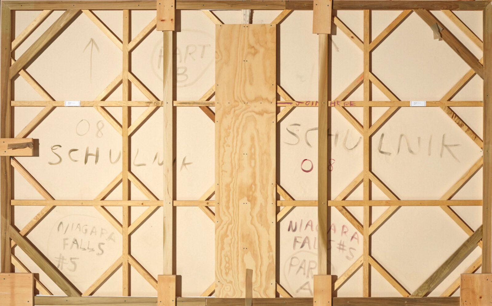 Artwork by Allison Schulnik, Niagara Falls No. 5 (Currier & Ives), Made of Oil on canvas 