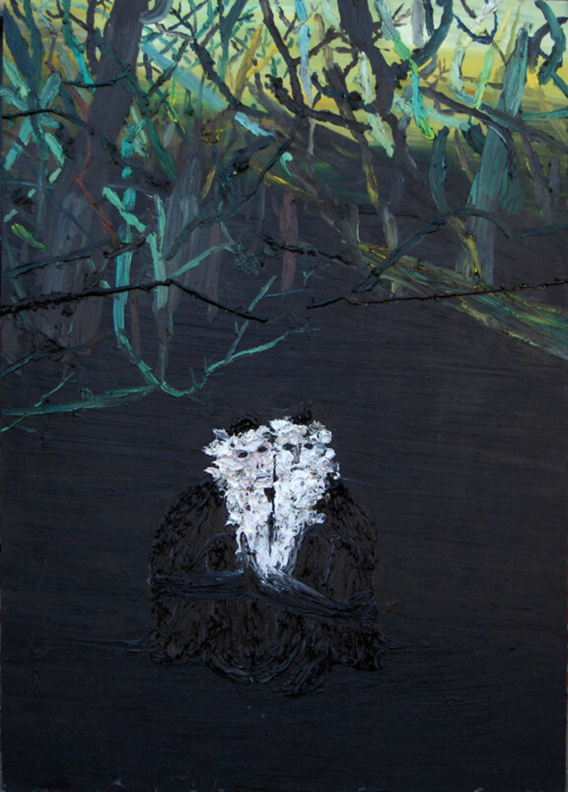 Sanctuary by Allison Schulnik, 2007