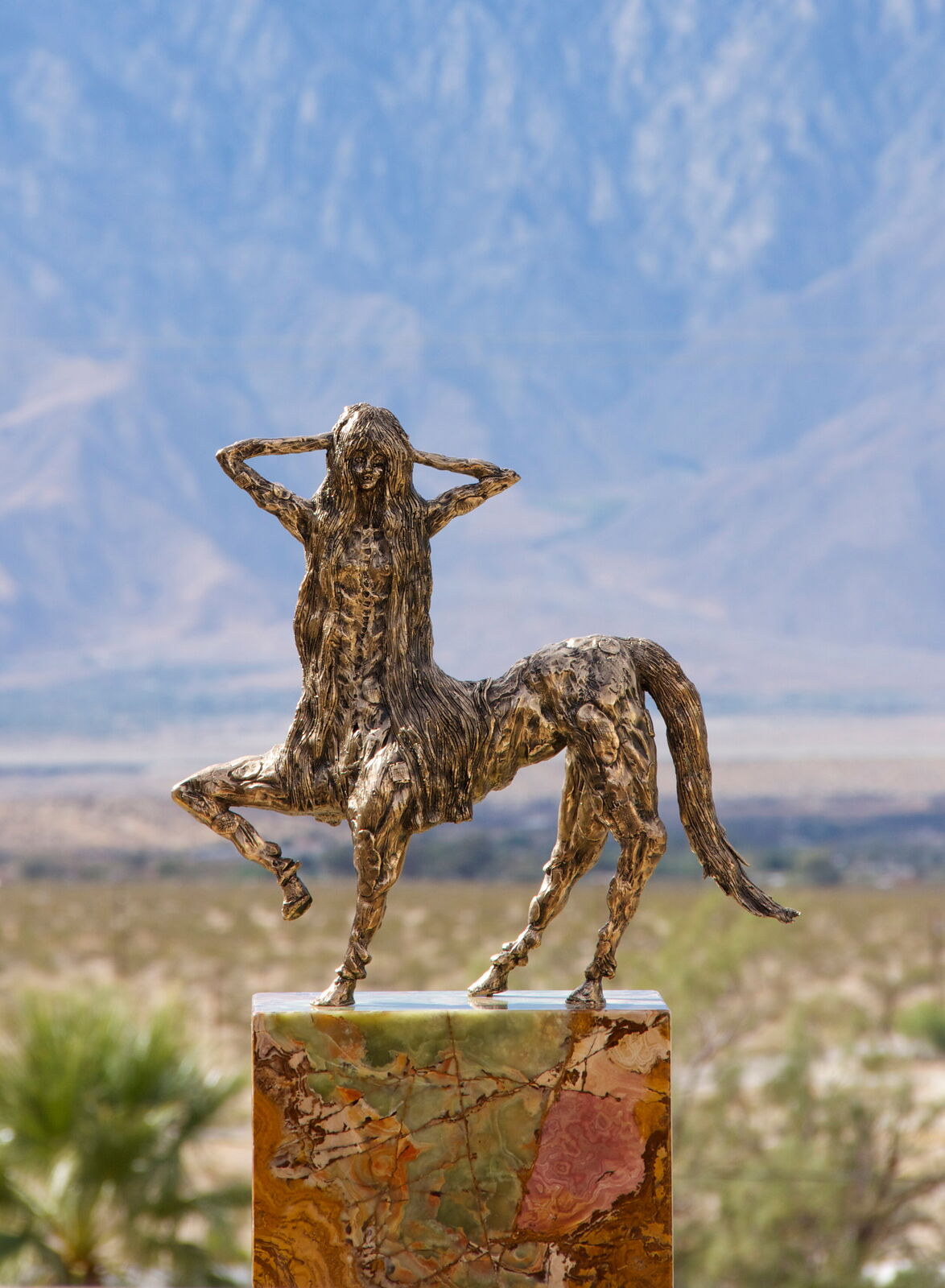 Centaurette 6 by Allison Schulnik, 2017