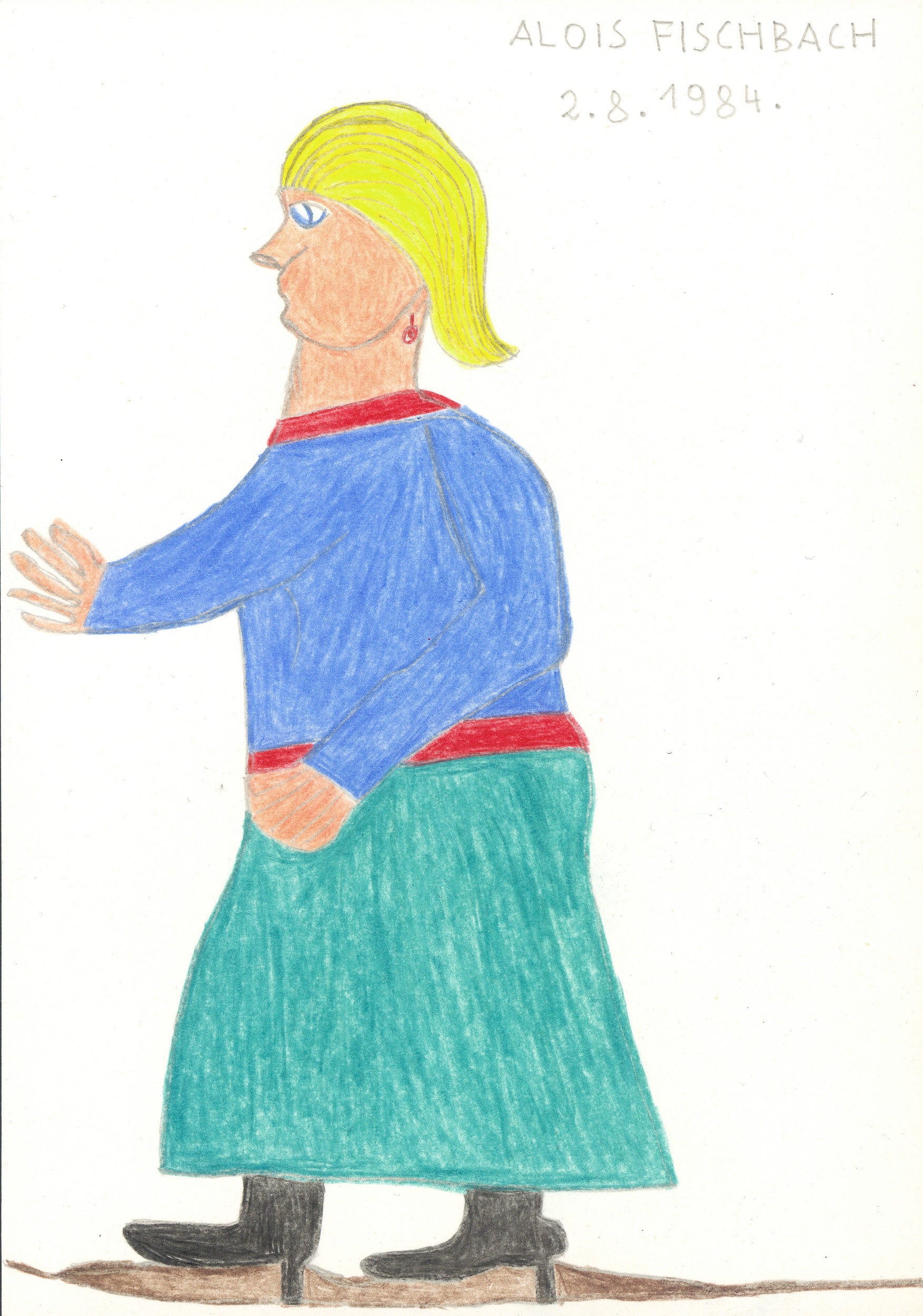 Woman by Alois Fischbach, 1984