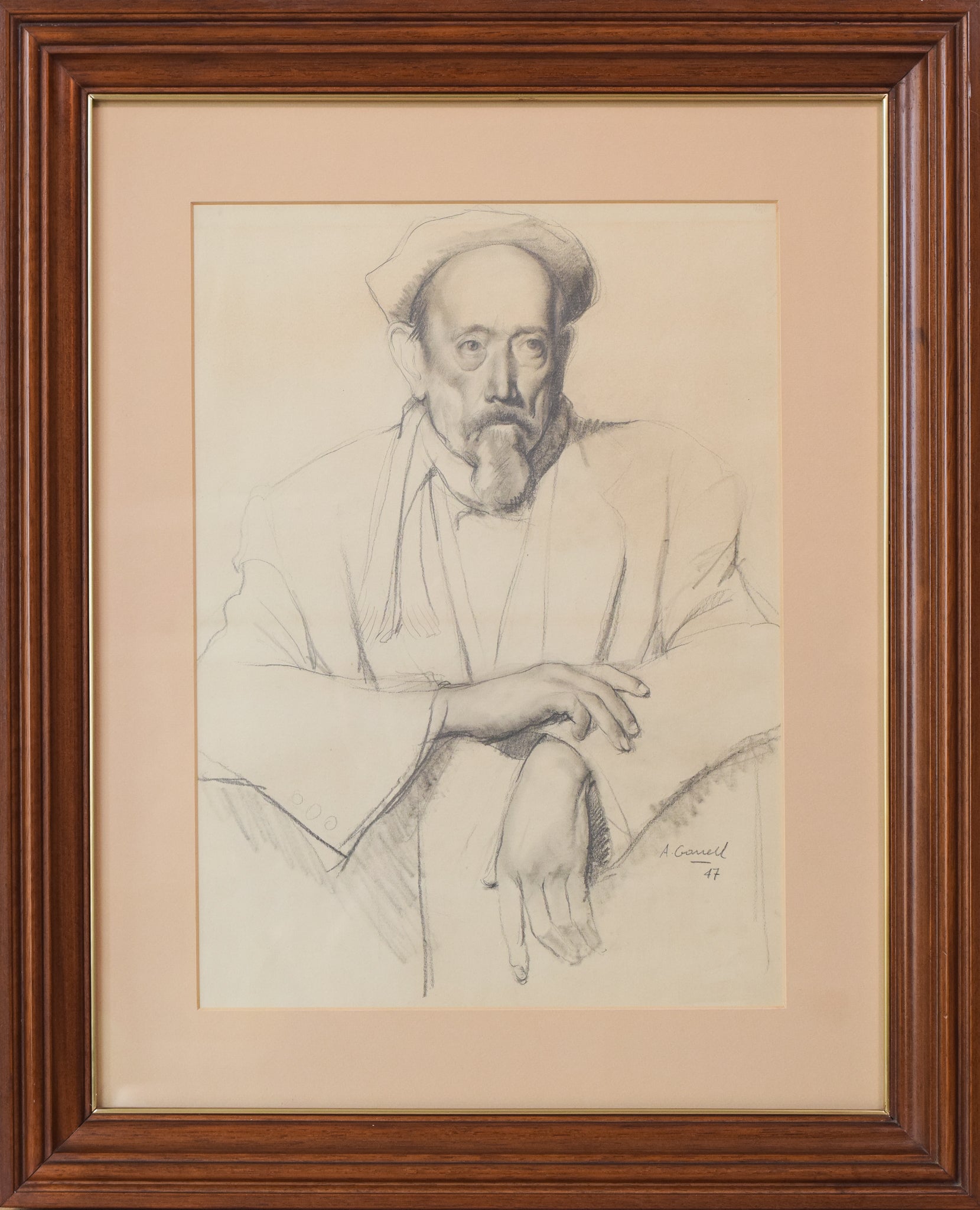 Pencil study of a Imam