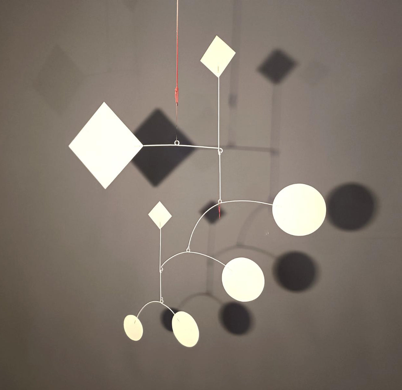 Round Square All White