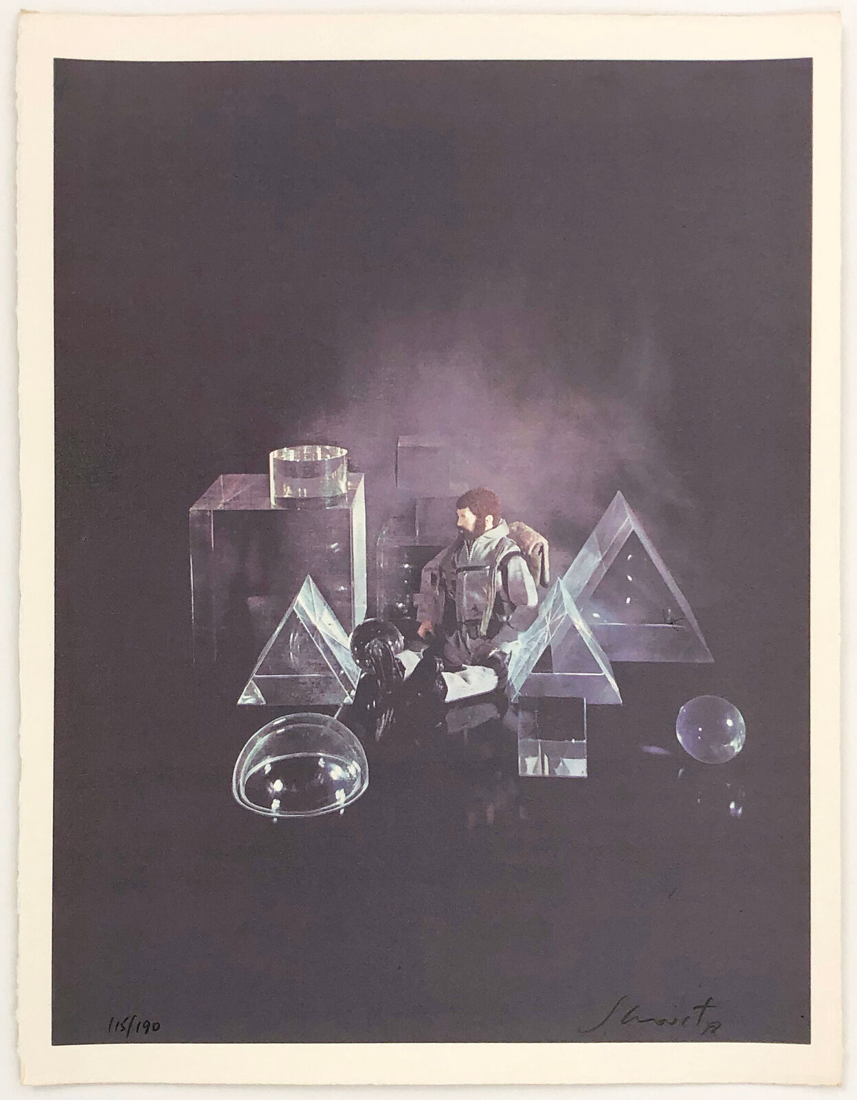 Artwork by Ami Shavit, Untitled (from Ten Painters on War and Peace), hand signed lithograph, Made of Lithograph 