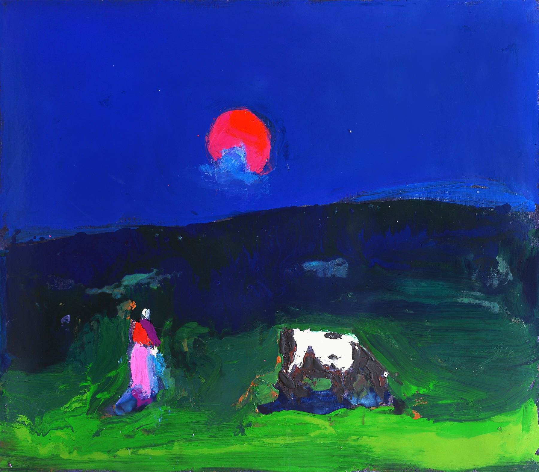 Anatolii Kryvolap Contemporary Ukrainian Art – Original Oil on Canvas by Anatoly Kryvolap, null