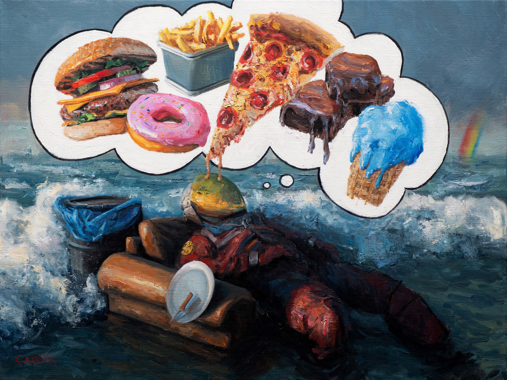 Andreas Claussen | Enjoy the Temptations of the Past (2024) | MutualArt