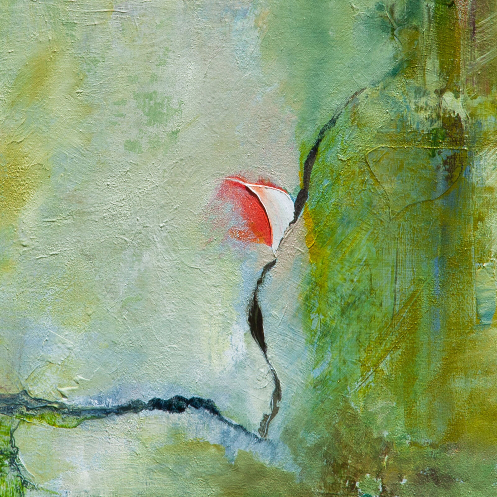 Artwork by Andrei Petrov, Ancient Aperture, Made of Oil on Canvas 