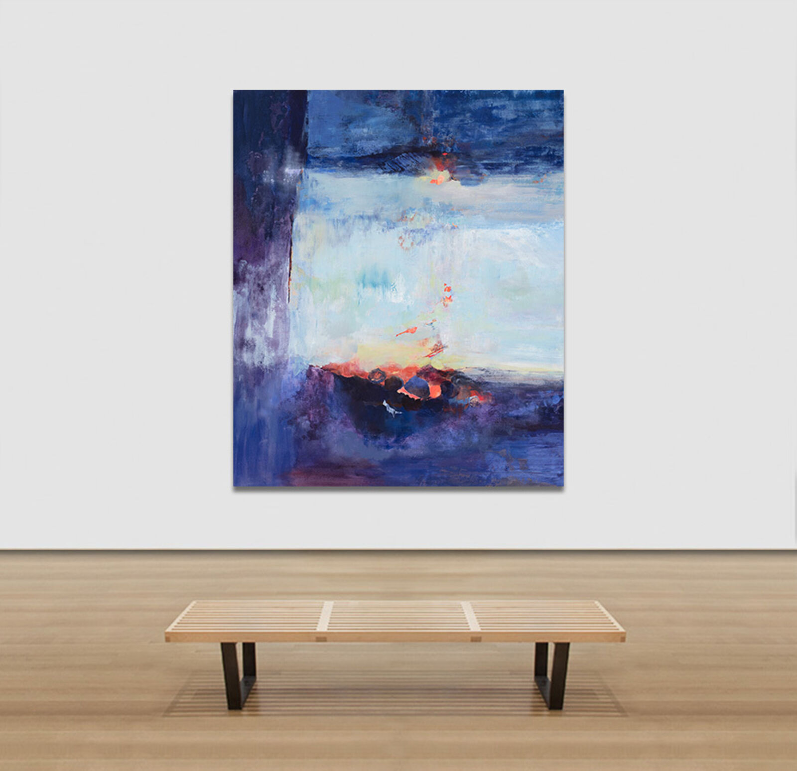 Artwork by Andrei Petrov, Heart of the Sunrise, Made of Oil on Canvas 