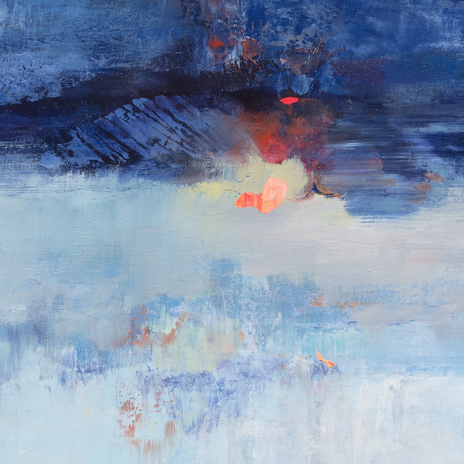 Artwork by Andrei Petrov, Heart of the Sunrise, Made of Oil on Canvas 