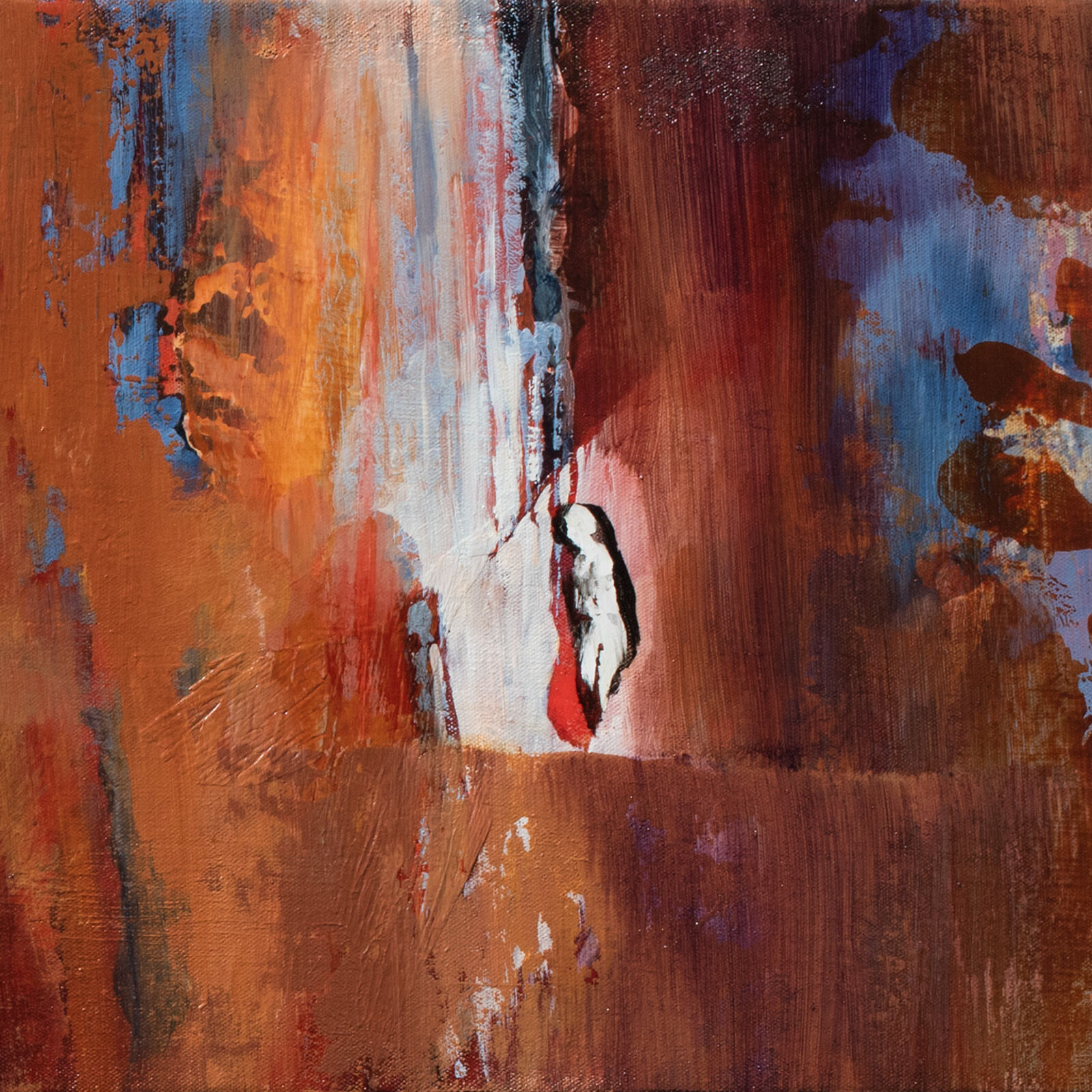 Artwork by Andrei Petrov, Peeping Tom, Made of Oil on Canvas 
