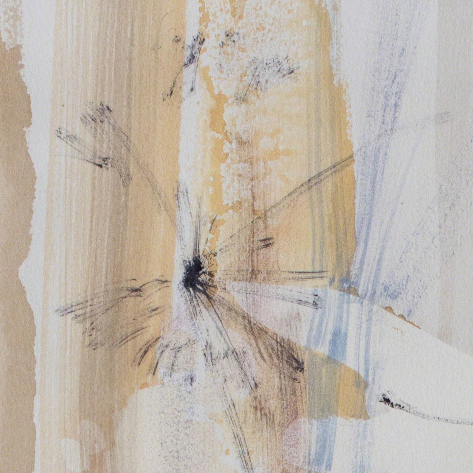 A painting of a woman standing in front of a window.