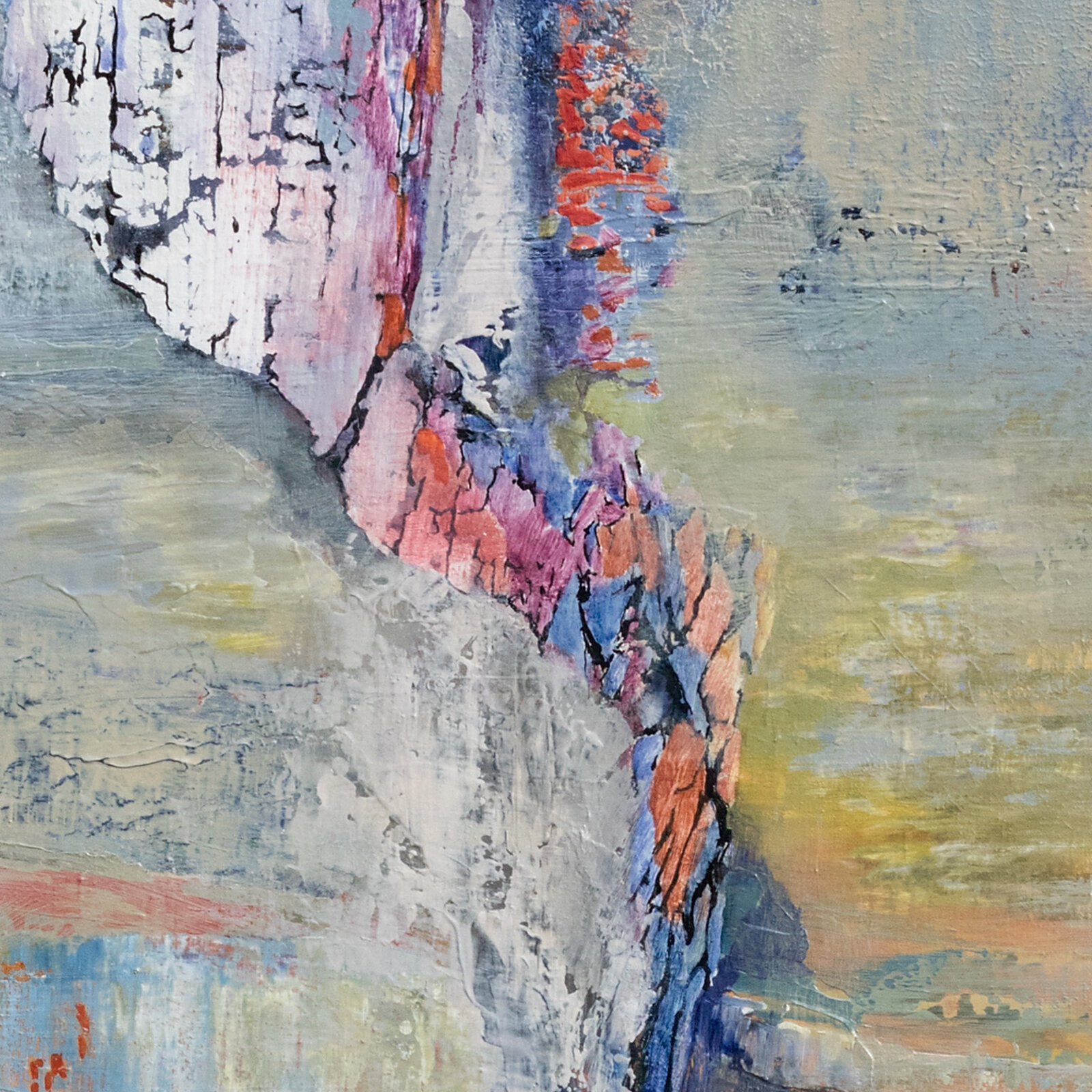 Artwork by Andrei Petrov, Acadian Driftwood, Made of Oil on Canvas 