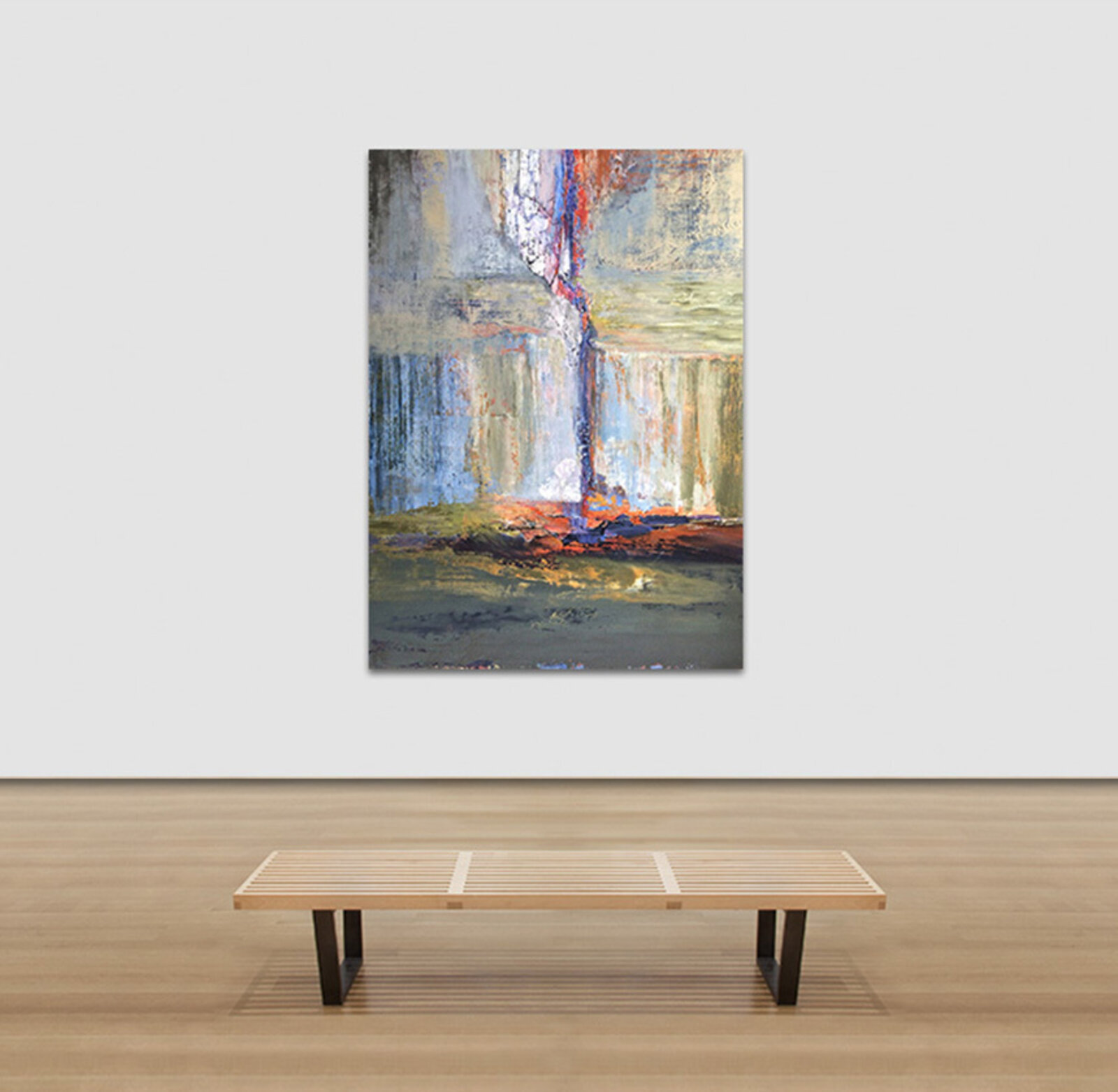 Artwork by Andrei Petrov, Acadian Driftwood, Made of Oil on Canvas 