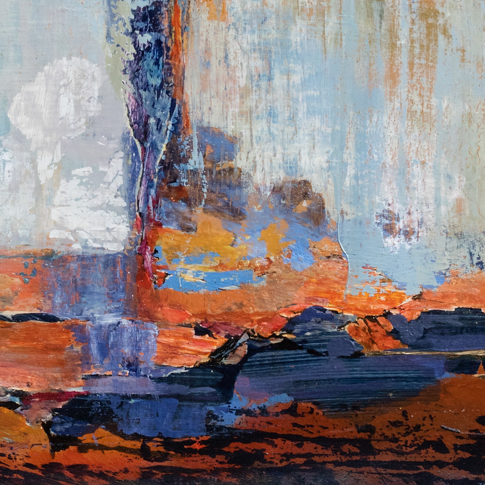Artwork by Andrei Petrov, Acadian Driftwood, Made of Oil on Canvas 