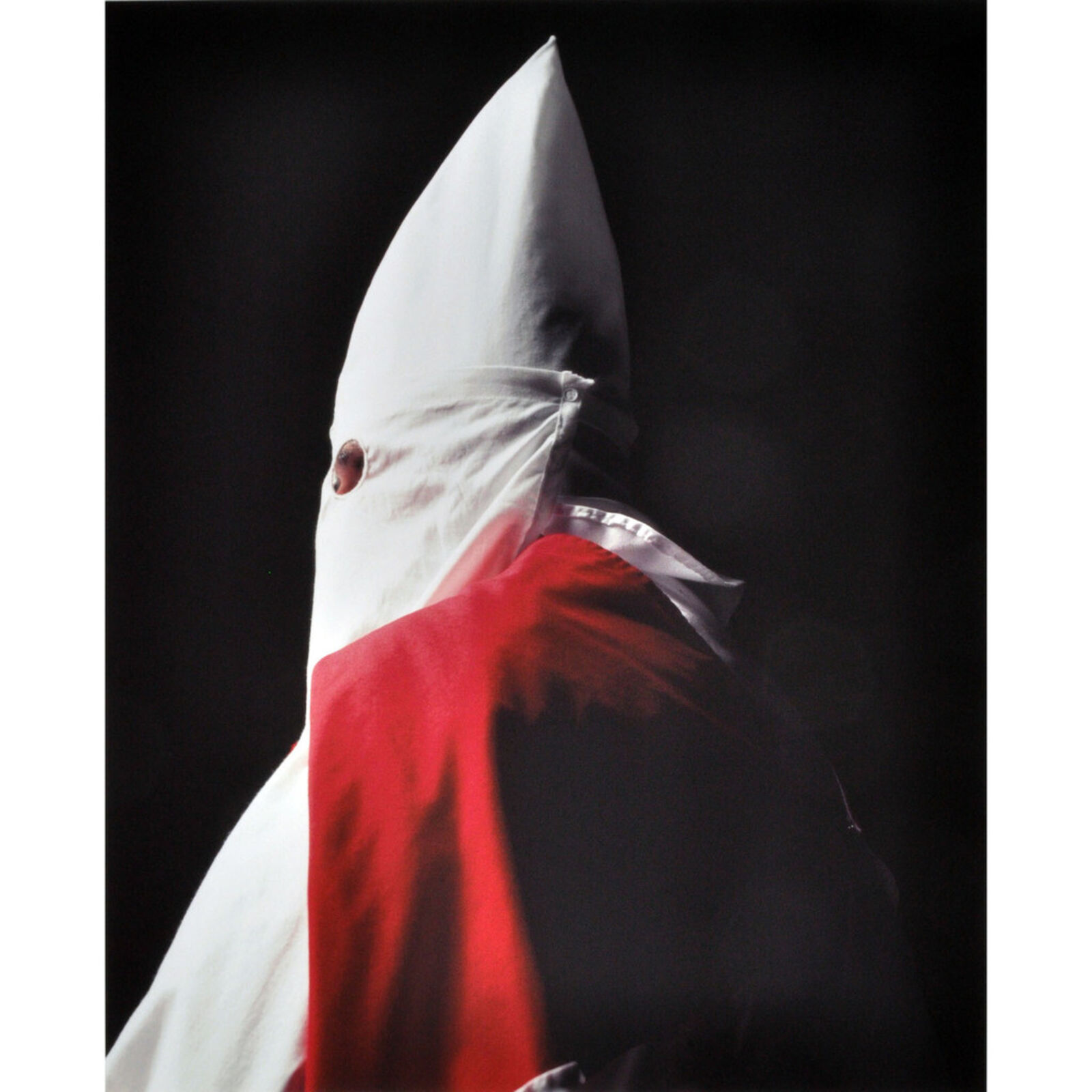 Artwork by Andrés Serrano, Ku Klux Klan, Made of C-Print 
