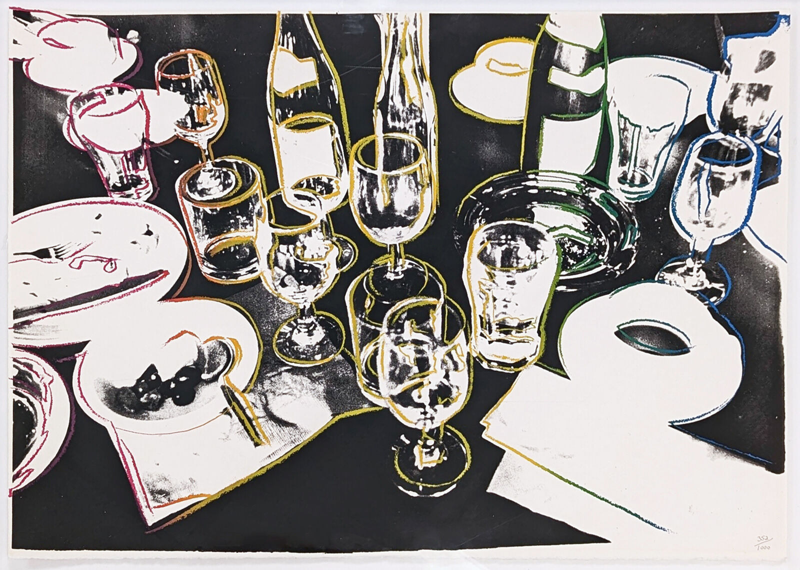 Artwork by Andy Warhol, After the Party FS II.183 (Warhol estate stamped), Made of Screen Print 