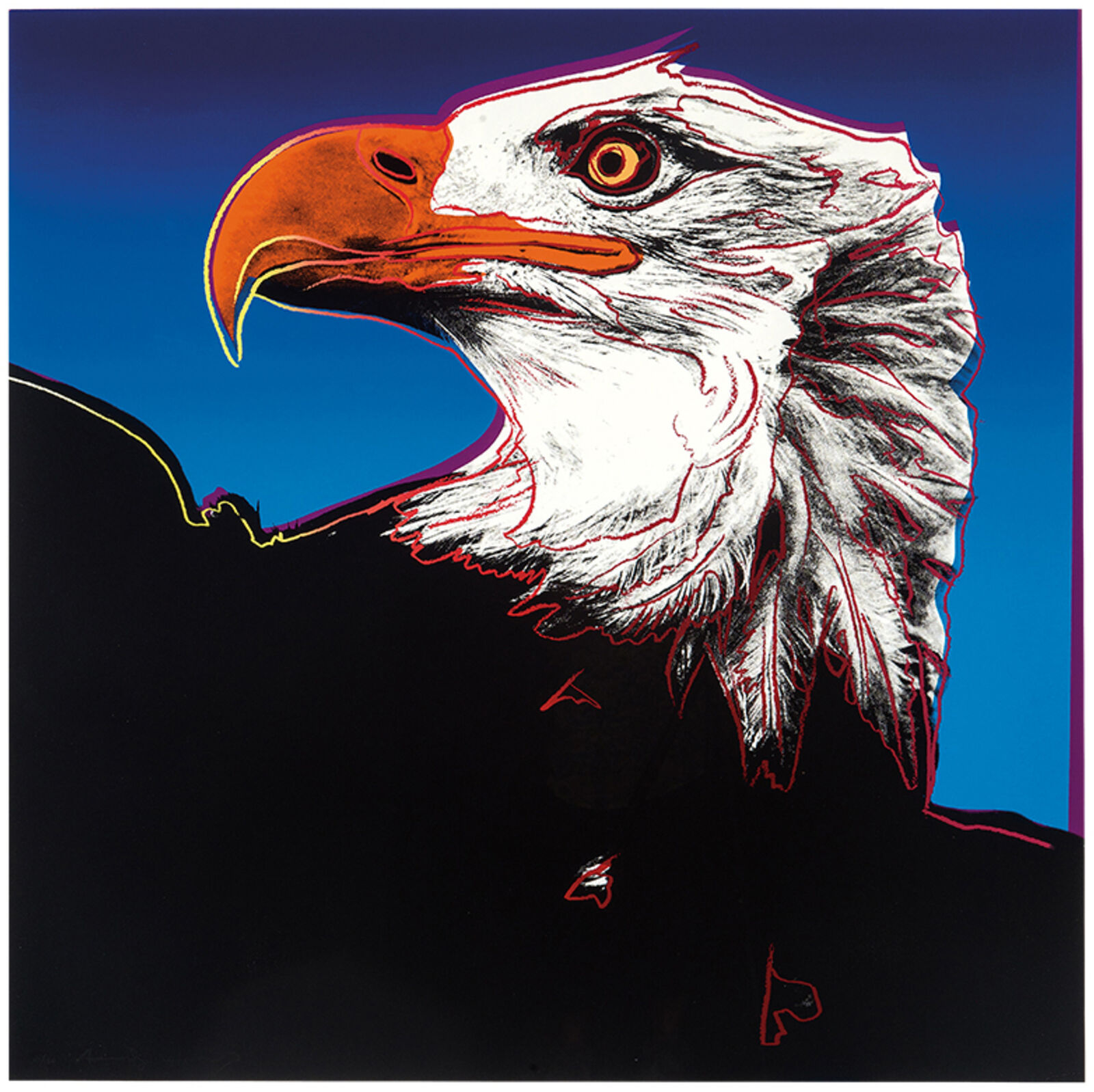BALD EAGLE FS II.296 by Andy Warhol, 1983