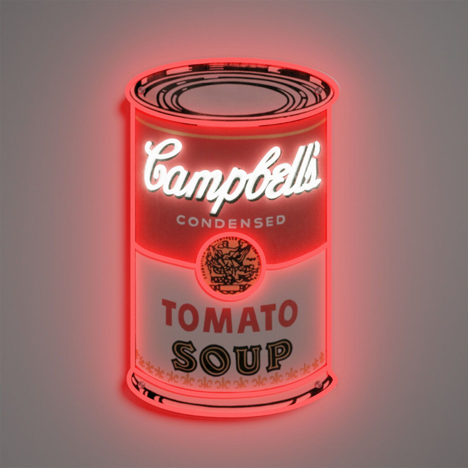 Campbell's LED Neon Sign by Andy Warhol, 2022