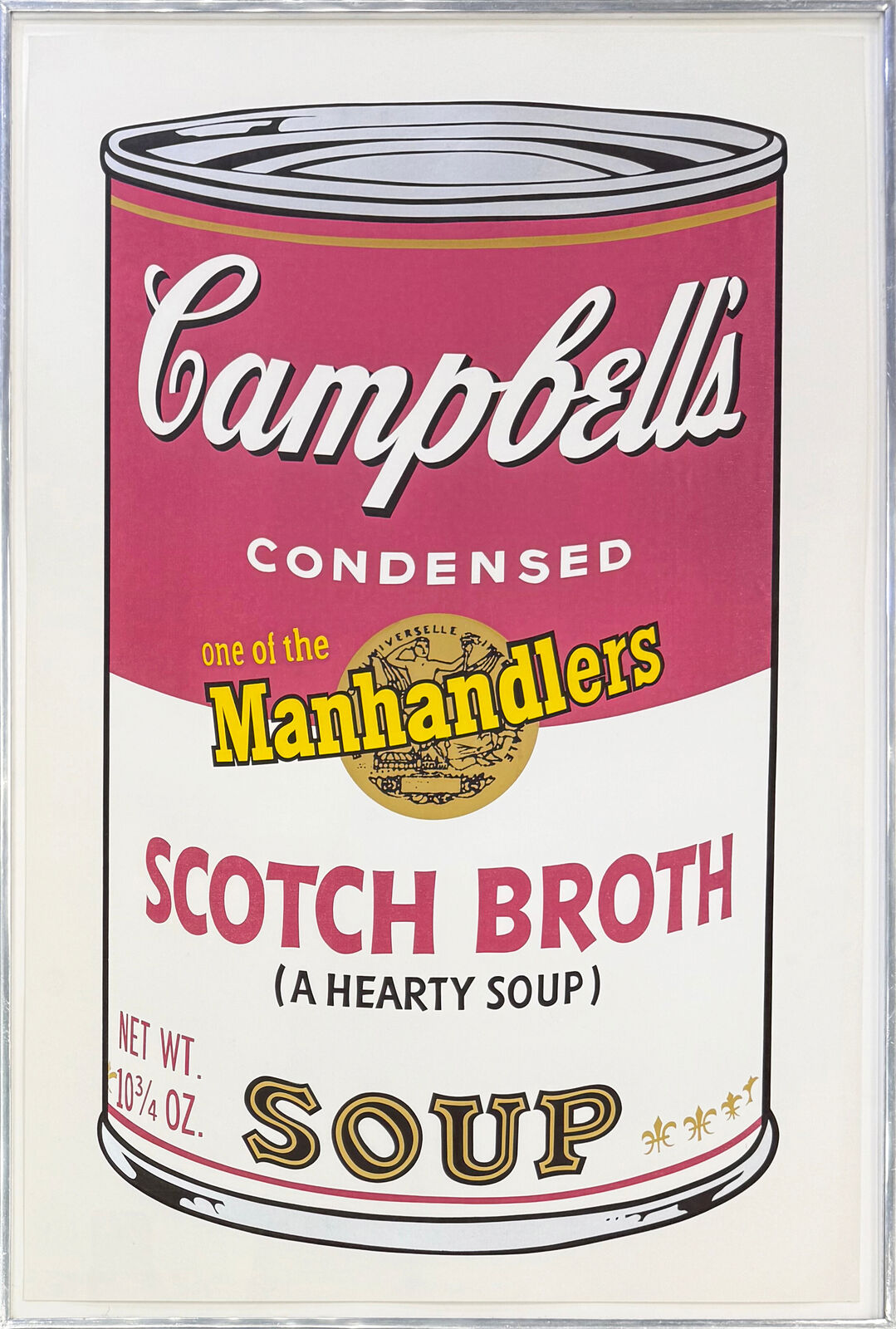 Artwork by Andy Warhol, Campbell's Soup Cans II: Scotch Broth FS II.55 (hand signed screen print), Made of Screen Print 