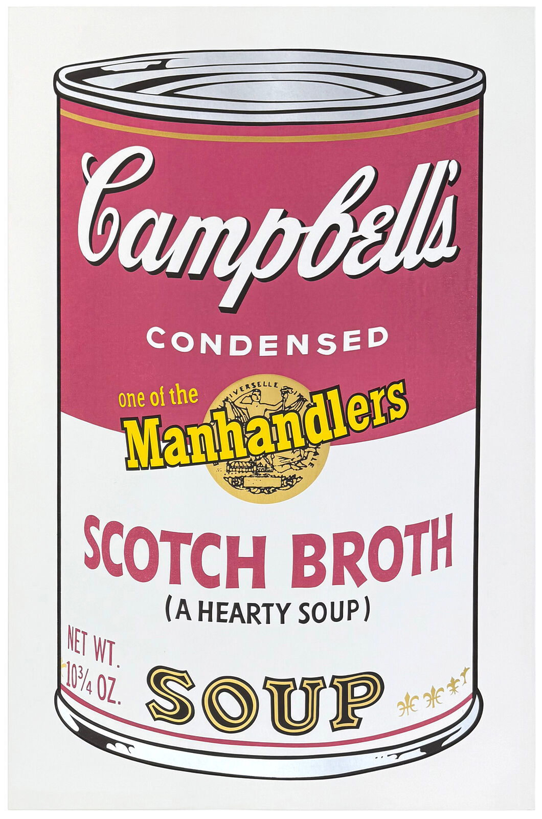 Artwork by Andy Warhol, Campbell's Soup Cans II: Scotch Broth FS II.55 (hand signed screen print), Made of Screen Print 