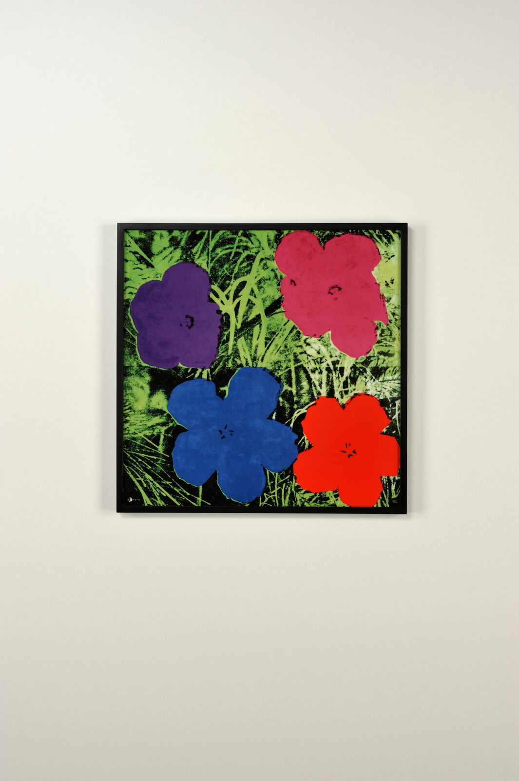 Artwork by Andy Warhol, Flowers, Made of Enamel on porcelain 