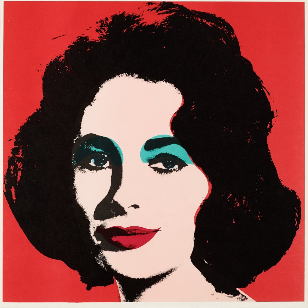Artwork by Andy Warhol, Liz, II.7, Made of Offset lithograph on paper 