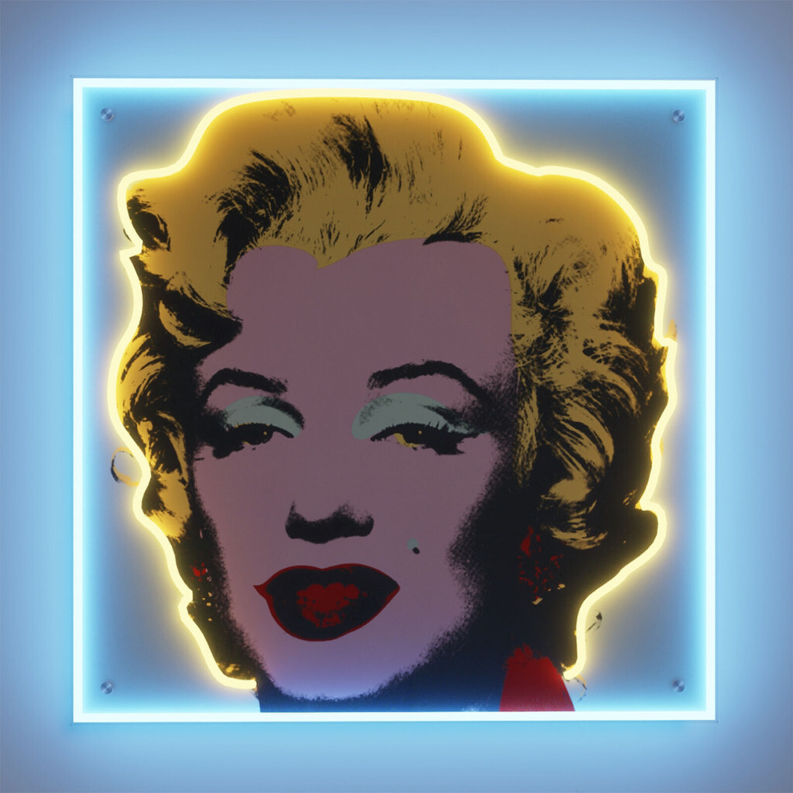 Marilyn Large LED Neon Sign by Andy Warhol, 2022