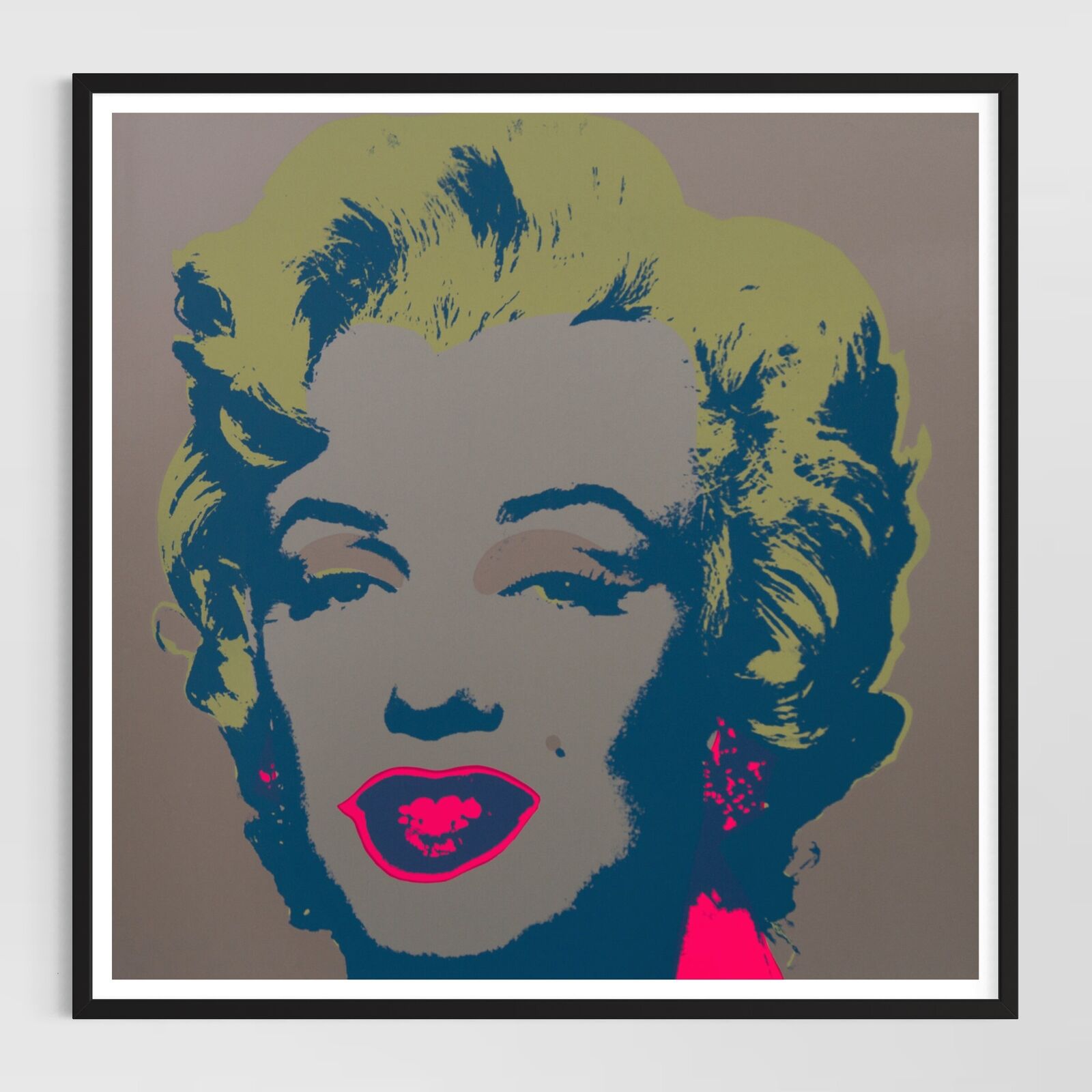 Artwork by Andy Warhol, Marilyn Monroe (Portfolio of 10), Made of Silkscreen on Museum Board 