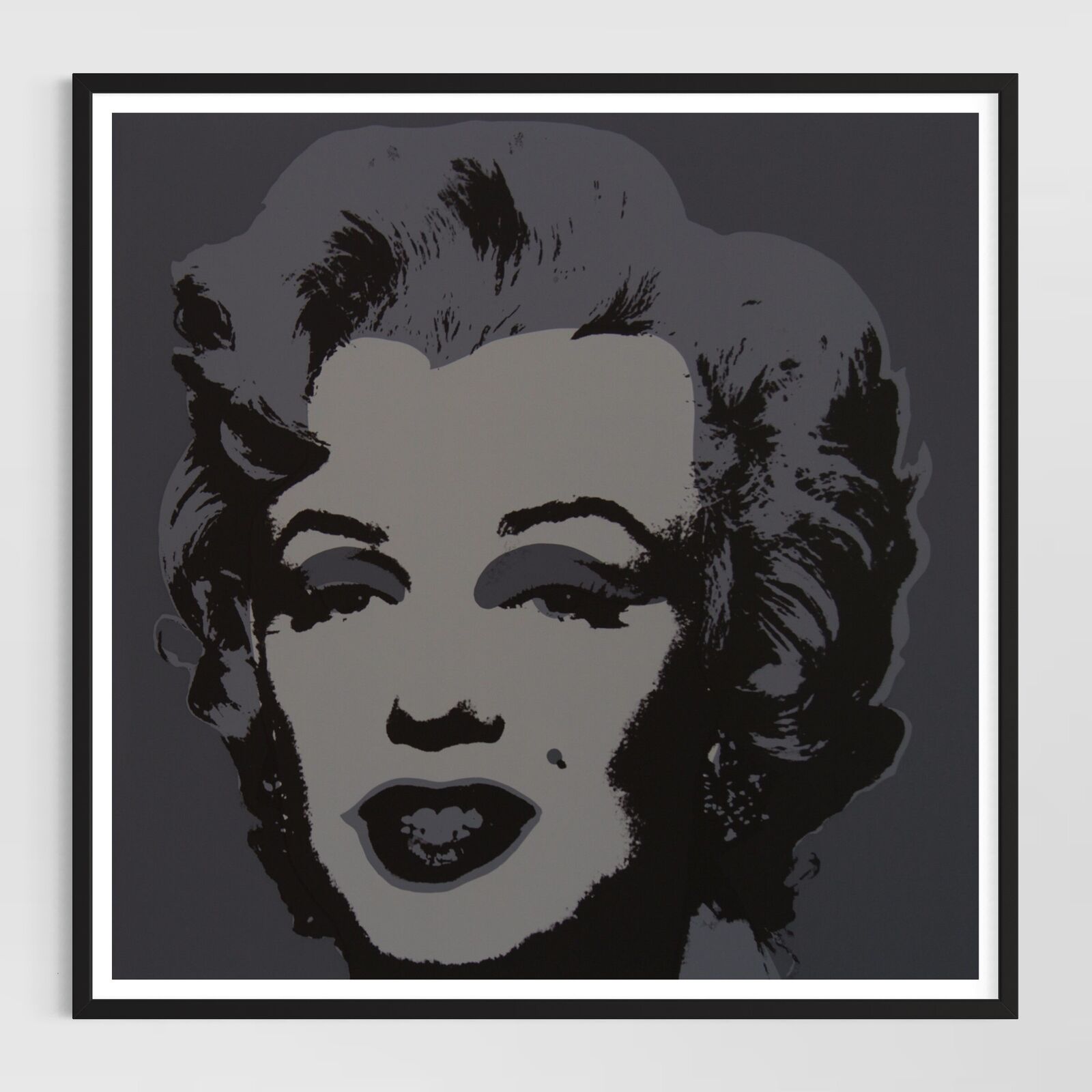 Artwork by Andy Warhol, Marilyn Monroe (Portfolio of 10), Made of Silkscreen on Museum Board 