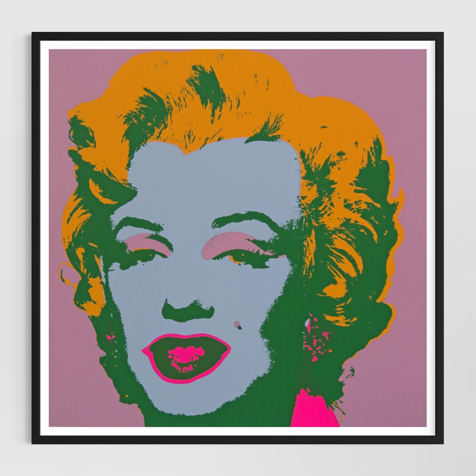 Artwork by Andy Warhol, Marilyn Monroe (Portfolio of 10), Made of Silkscreen on Museum Board 