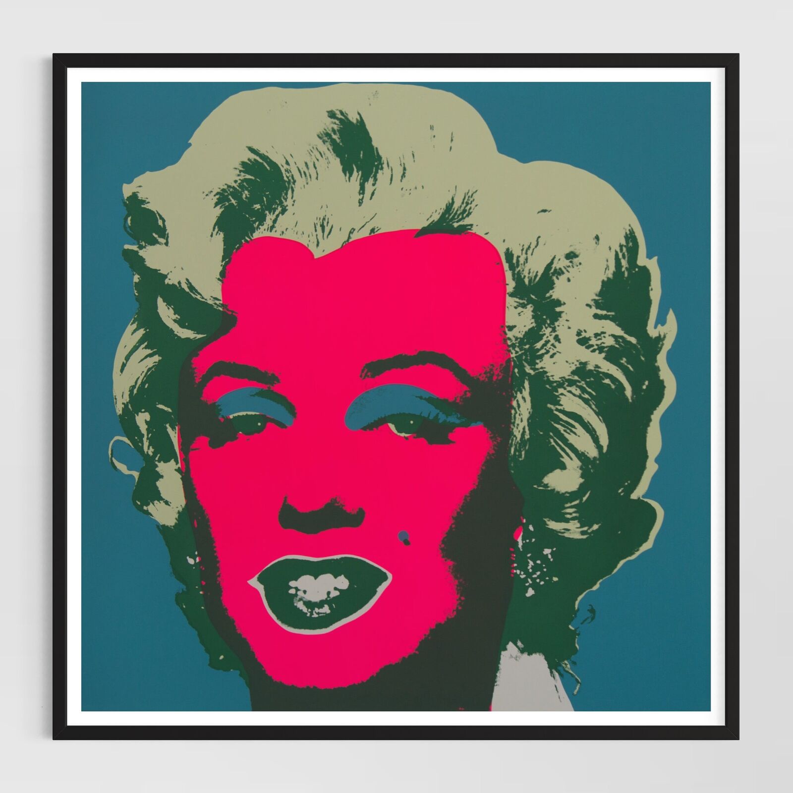 Artwork by Andy Warhol, Marilyn Monroe (Portfolio of 10), Made of Silkscreen on Museum Board 