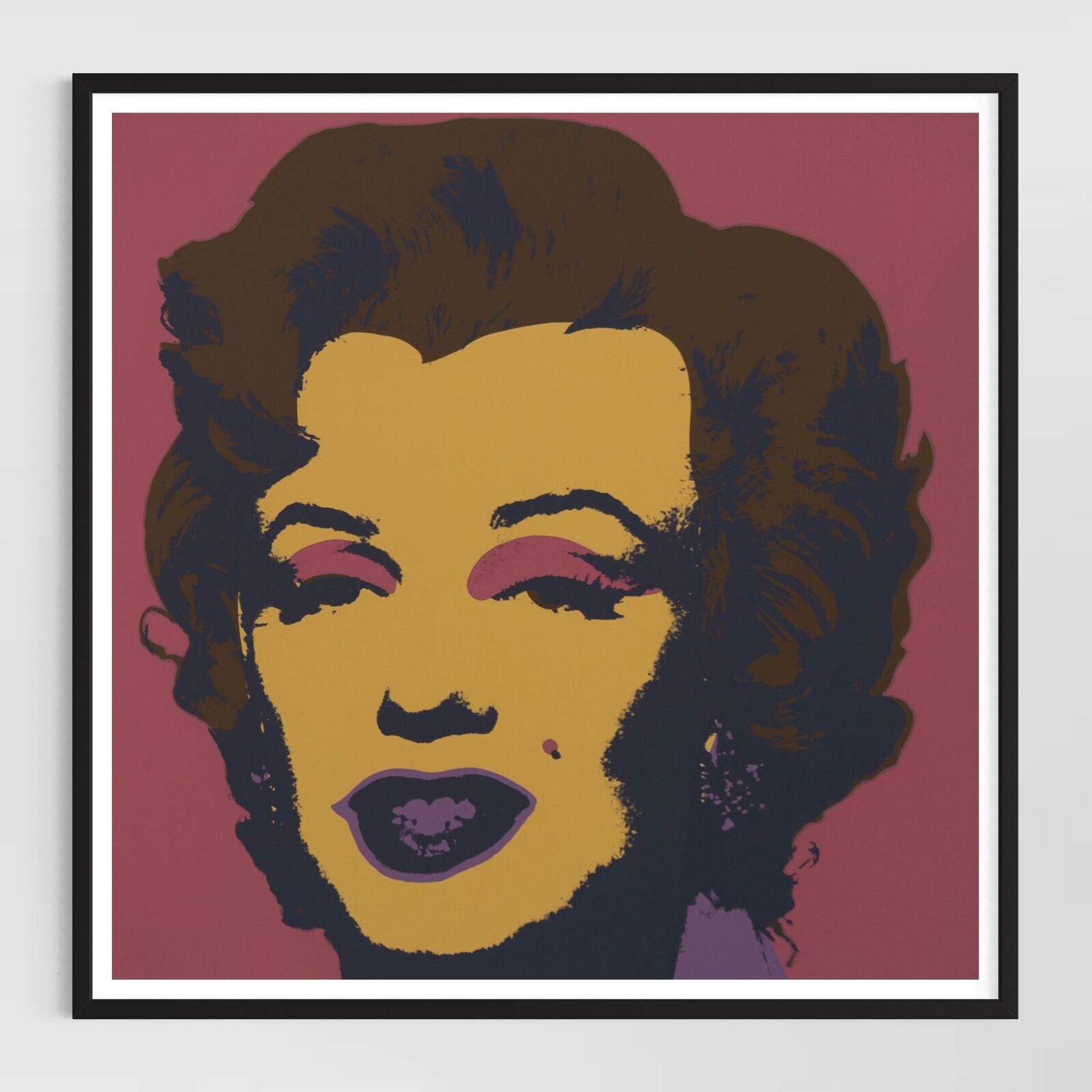Artwork by Andy Warhol, Marilyn Monroe (Portfolio of 10), Made of Silkscreen on Museum Board 