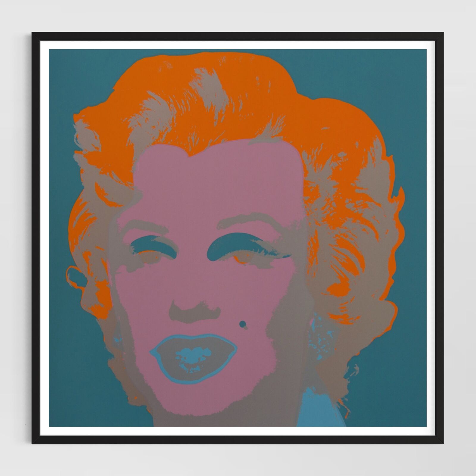 Artwork by Andy Warhol, Marilyn Monroe (Portfolio of 10), Made of Silkscreen on Museum Board 