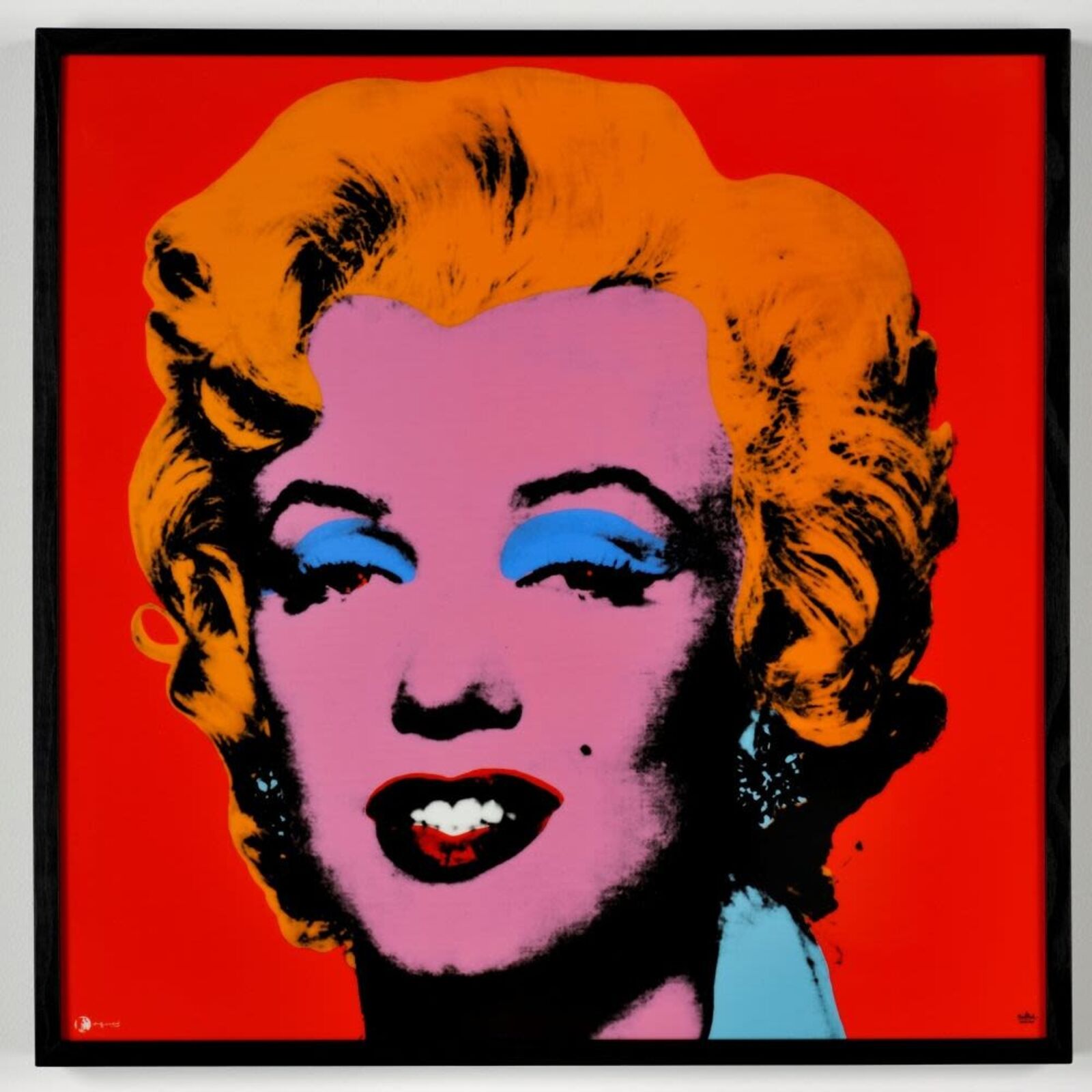 Marilyn (Orange-Pink) by Andy Warhol, 2010