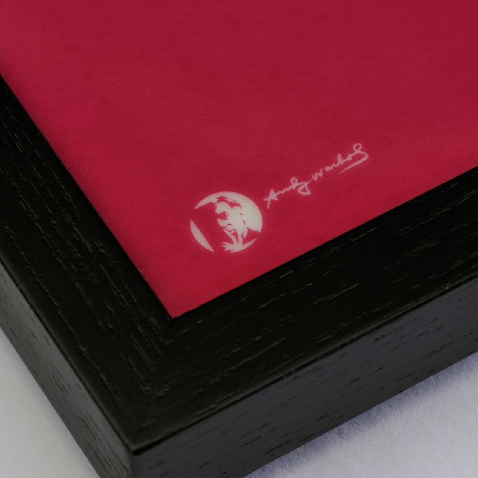 Artwork by Andy Warhol, Marilyn (Purple-Red), Made of Enamel on Porcelain 