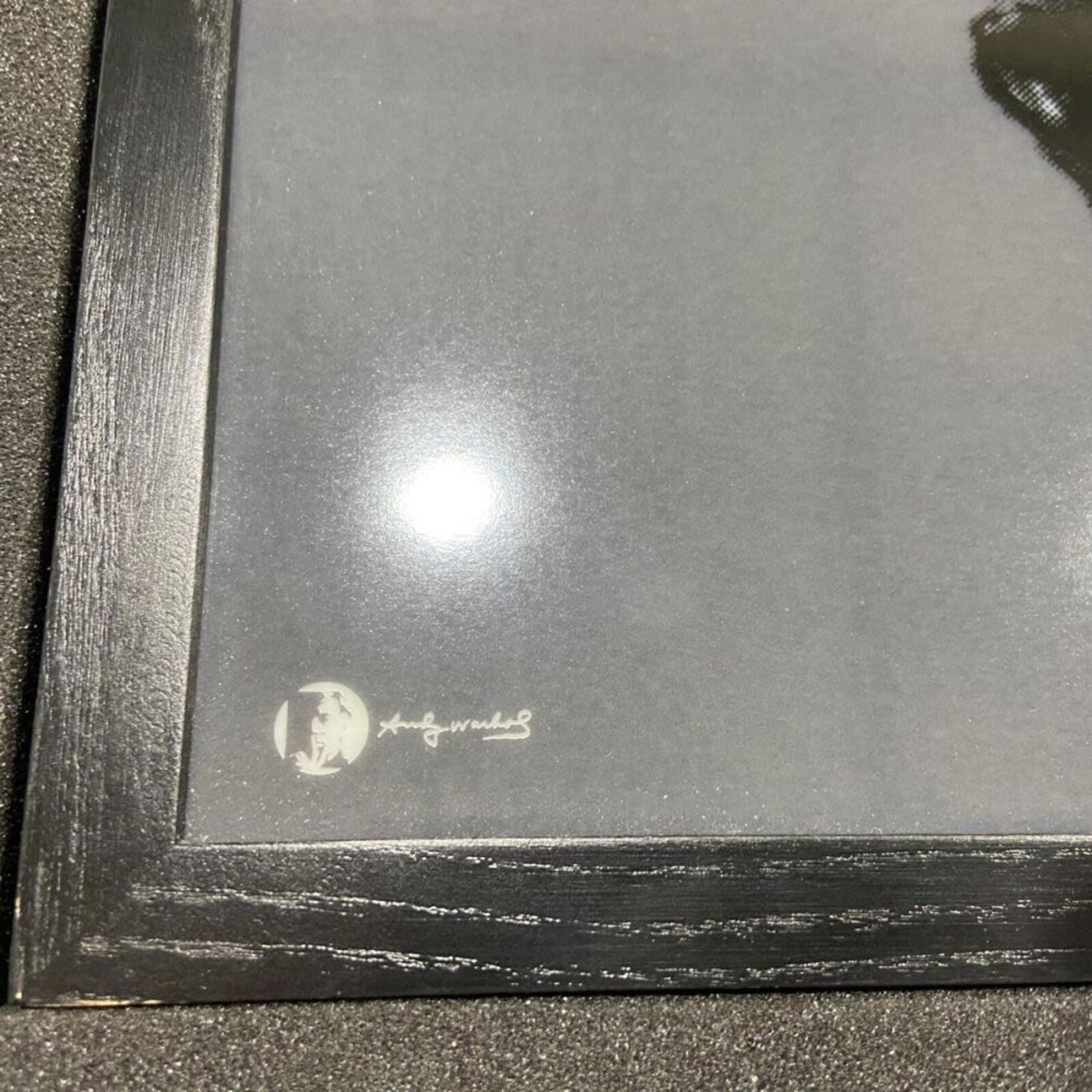 Artwork by Andy Warhol, Marilyn (Silver), Made of Enamel on porcelain 