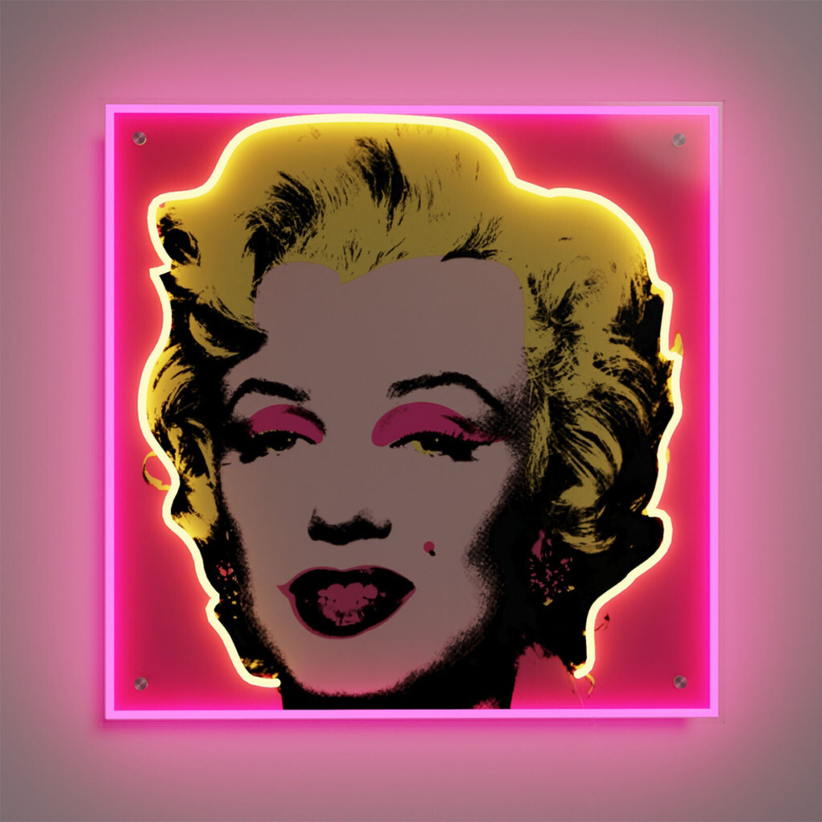 Marilyn Small LED Neon Sign by Andy Warhol, 2022