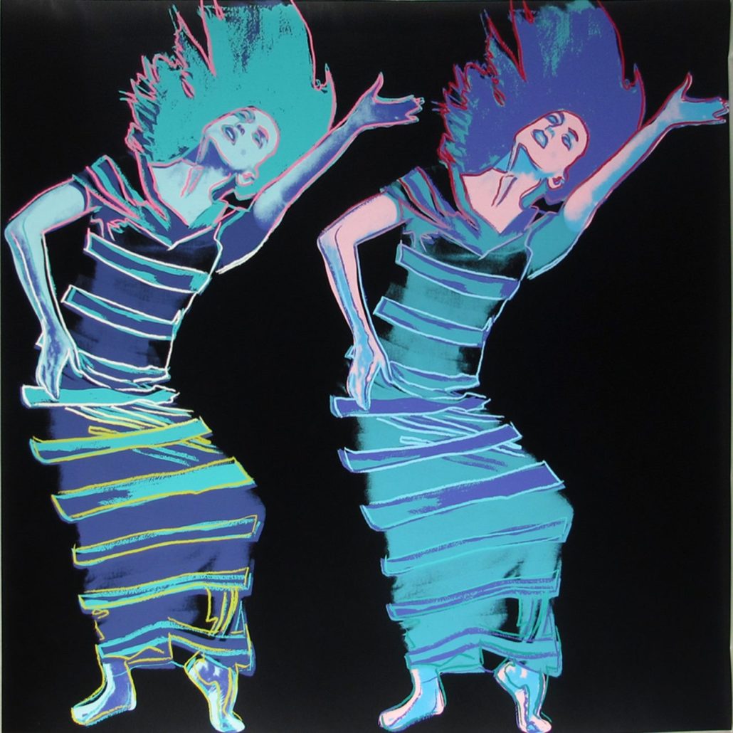 Martha Graham: Satyric Festival Song, II.387 by Andy Warhol, 1986