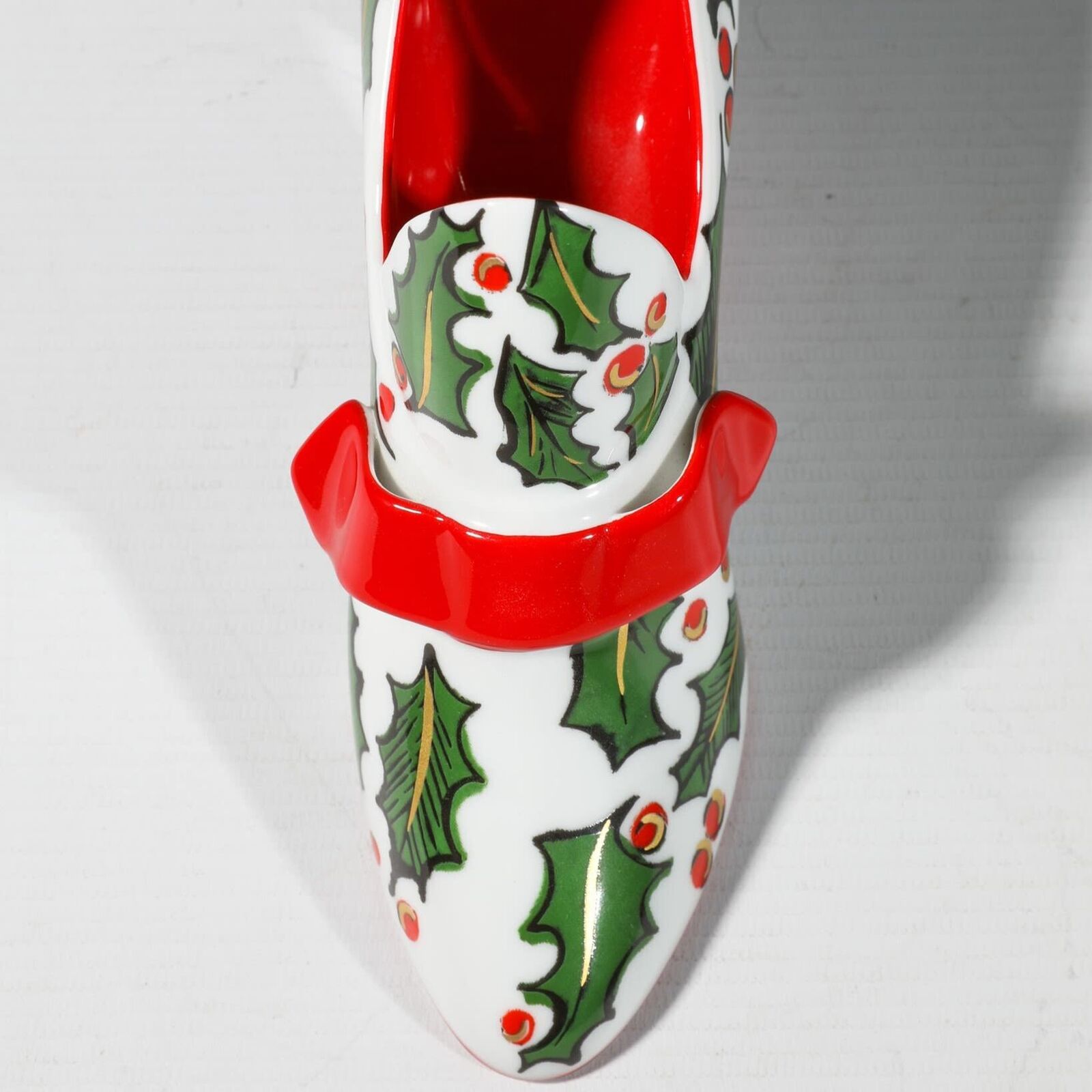 Artwork by Andy Warhol, Merry Christmas Shoe, Made of Enamel on porcelain 