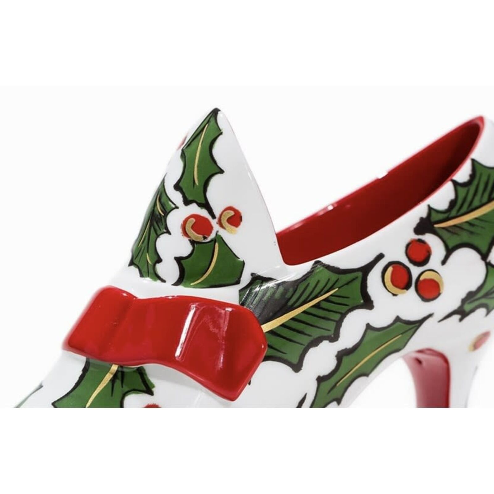 Artwork by Andy Warhol, Merry Christmas Shoe, Made of Enamel on porcelain 