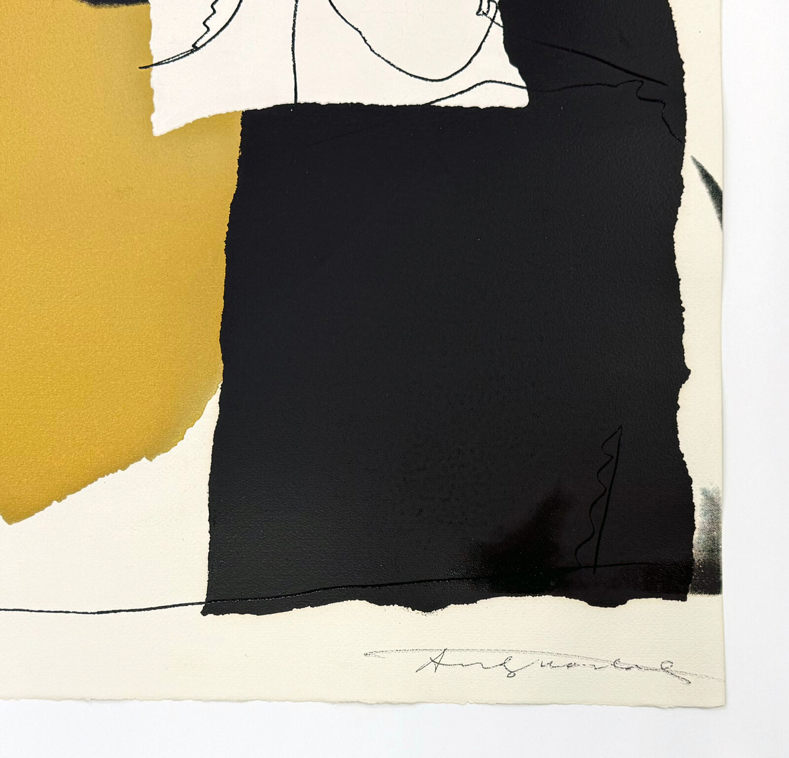 Artwork by Andy Warhol, Mick Jagger FS II.146 (dual signed screen print), Made of Screen Print 