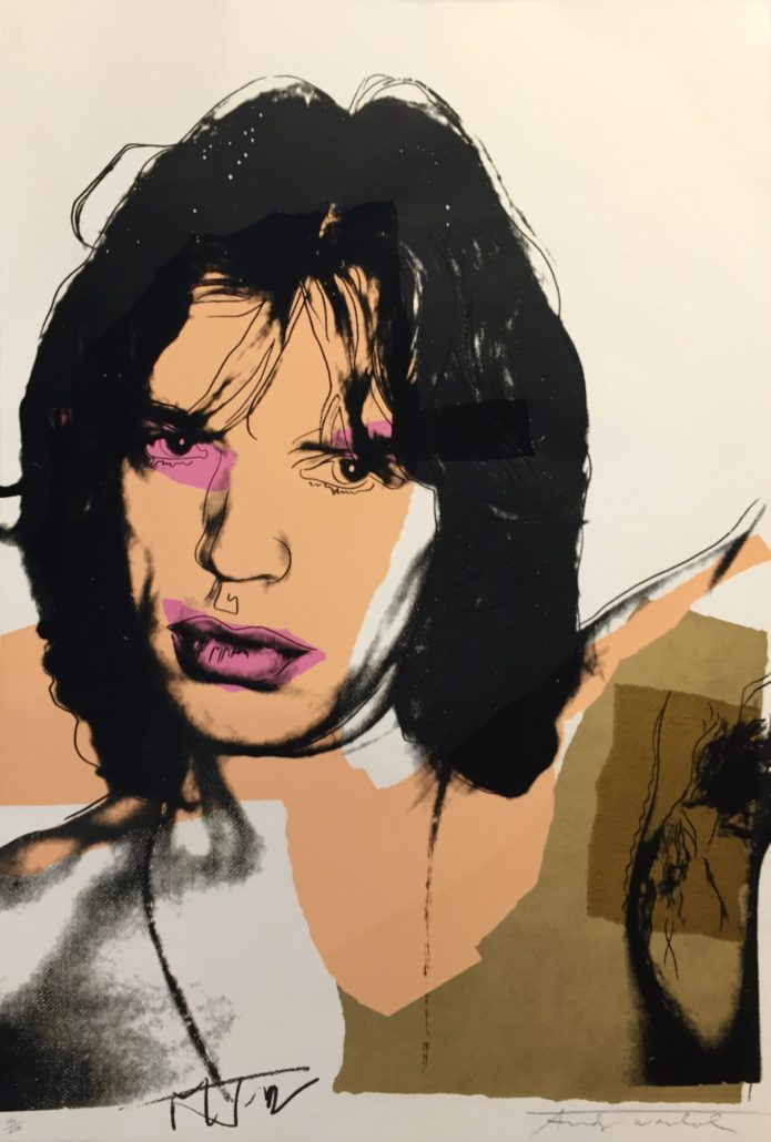 Mick Jagger, II.141 by Andy Warhol, 1975